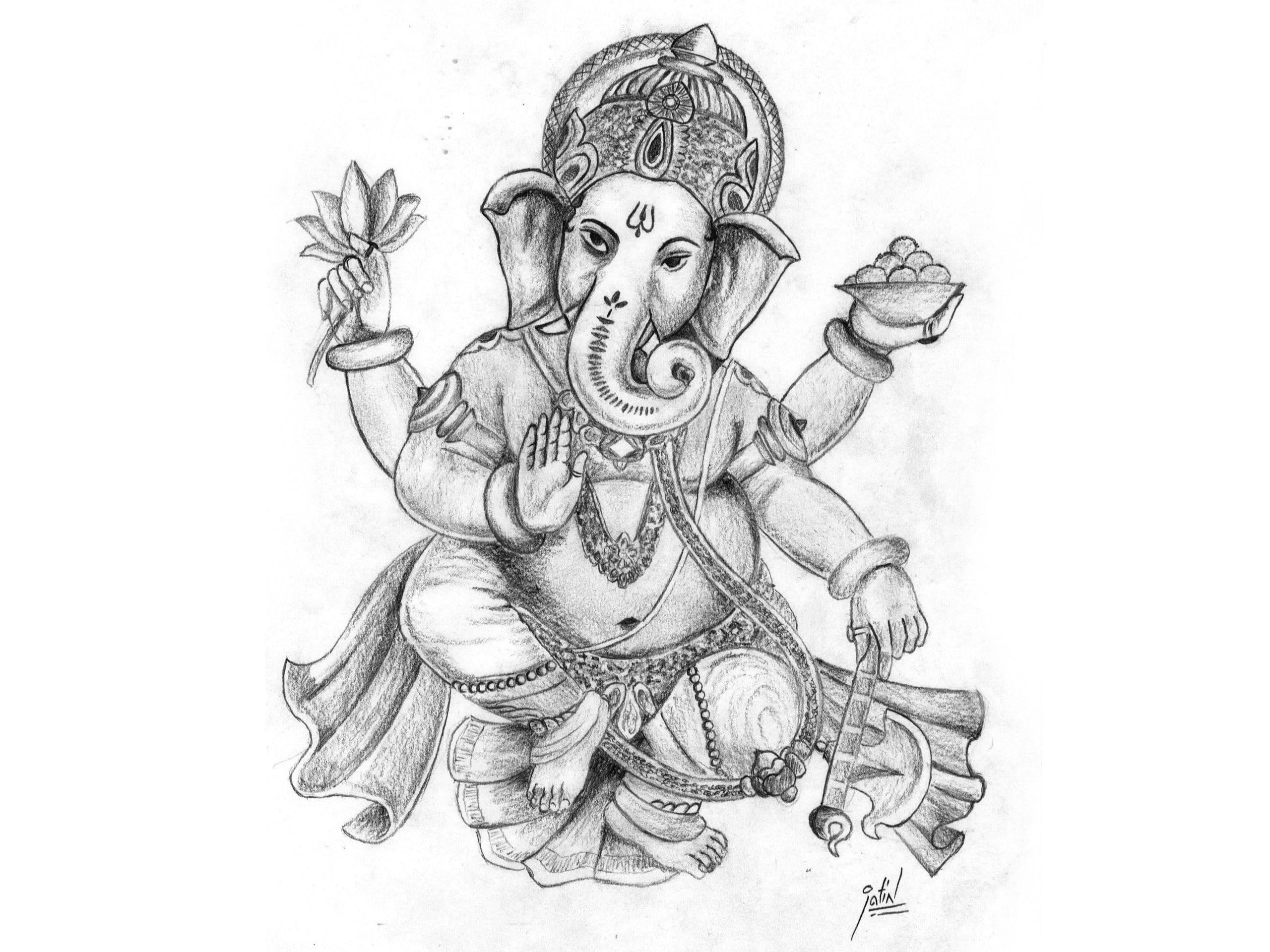 Lord, Ganesha, painting