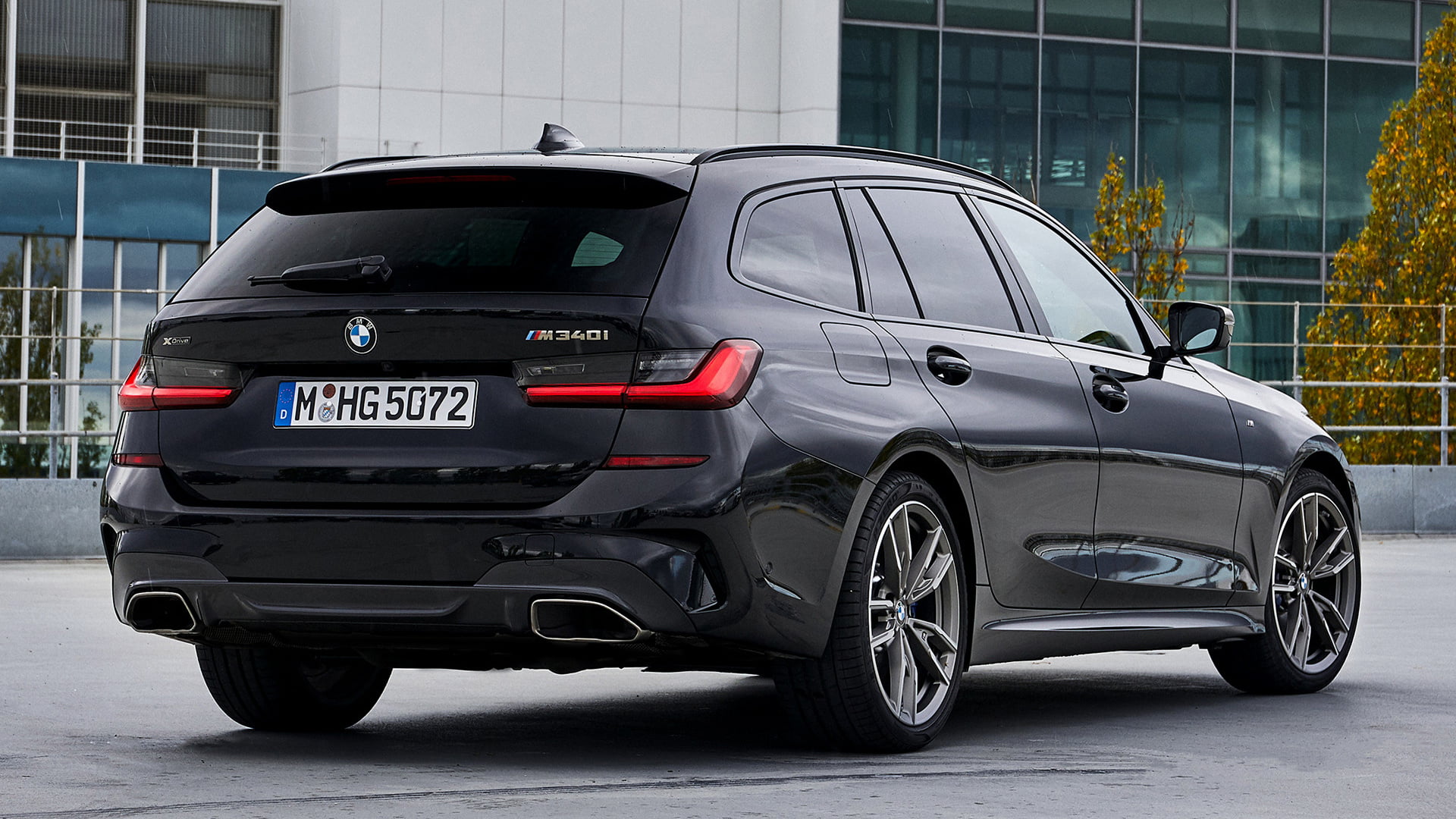 BMW, BMW M340i Touring, Black Car, Compact Car, Luxury Car
