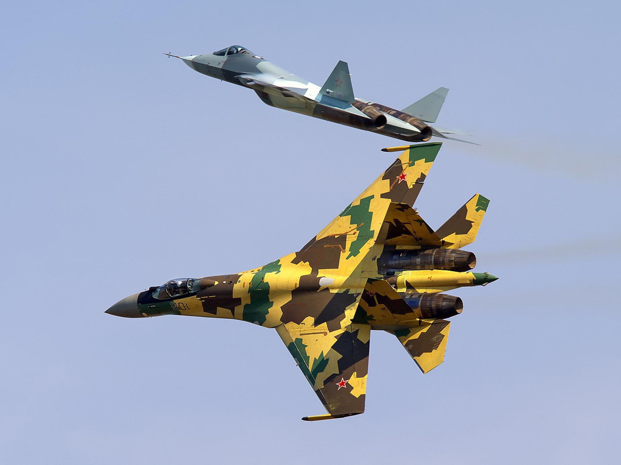 Fearless, military, aircraft, su-35, flight, t-50, fighter, aircraft planes