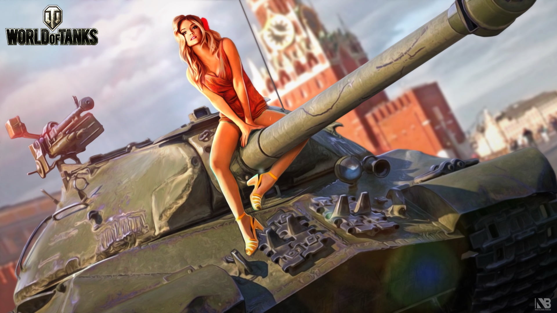 tank, tanki online, Tank Girl