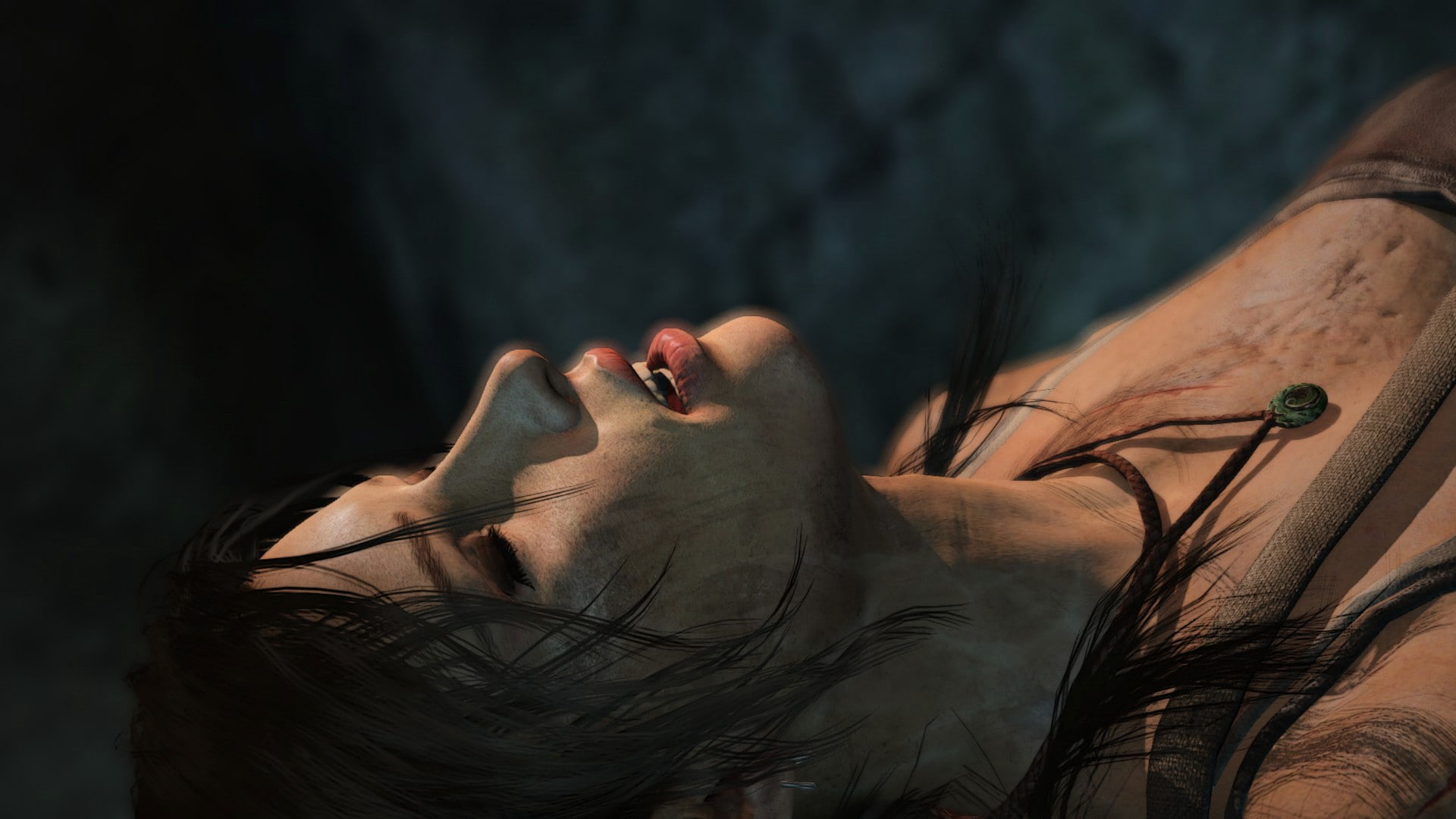 Lara Croft, tomb raider 2013, human body part, one person, adult
