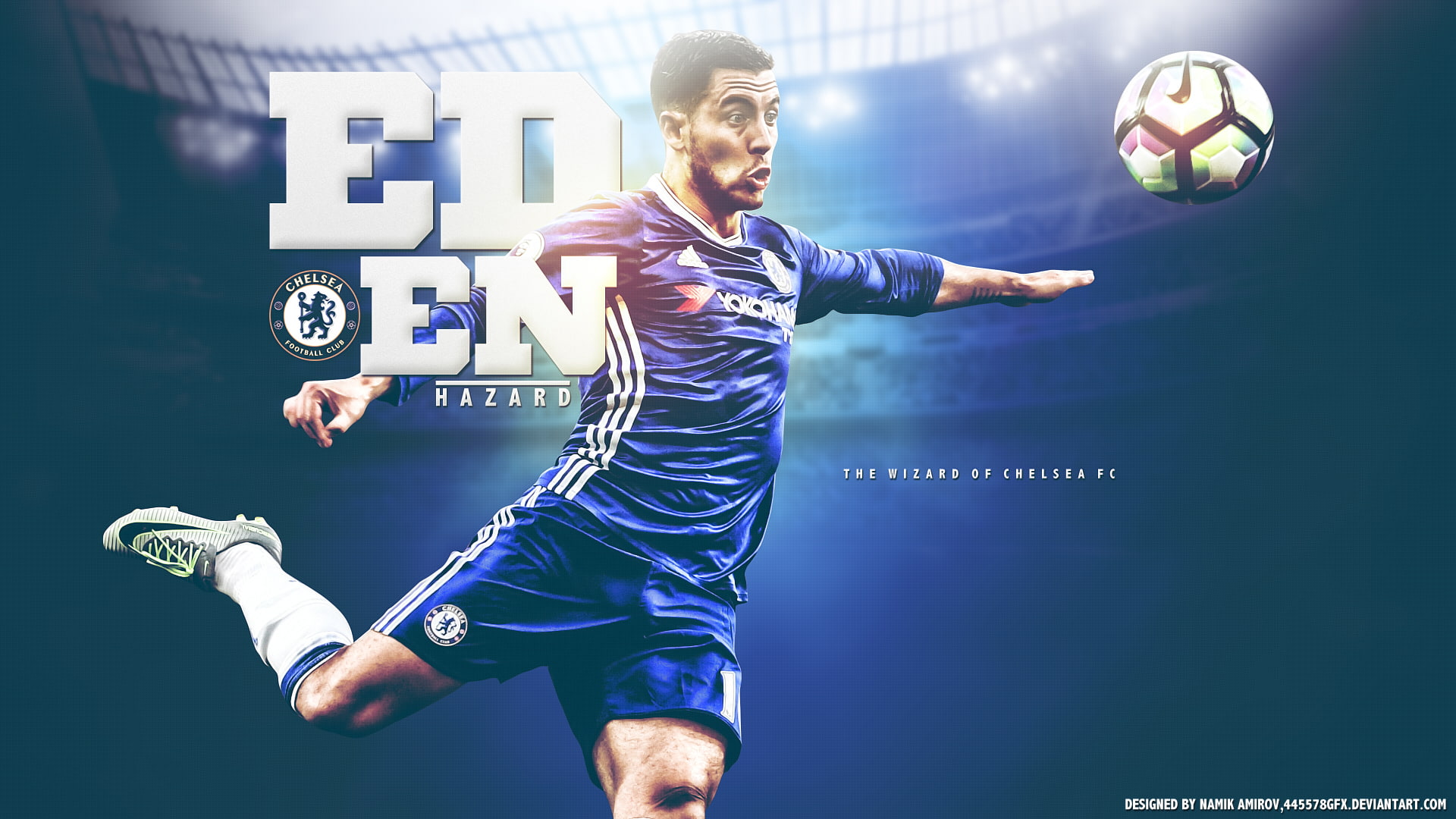 Soccer, Eden Hazard, Belgian, Chelsea F.C.