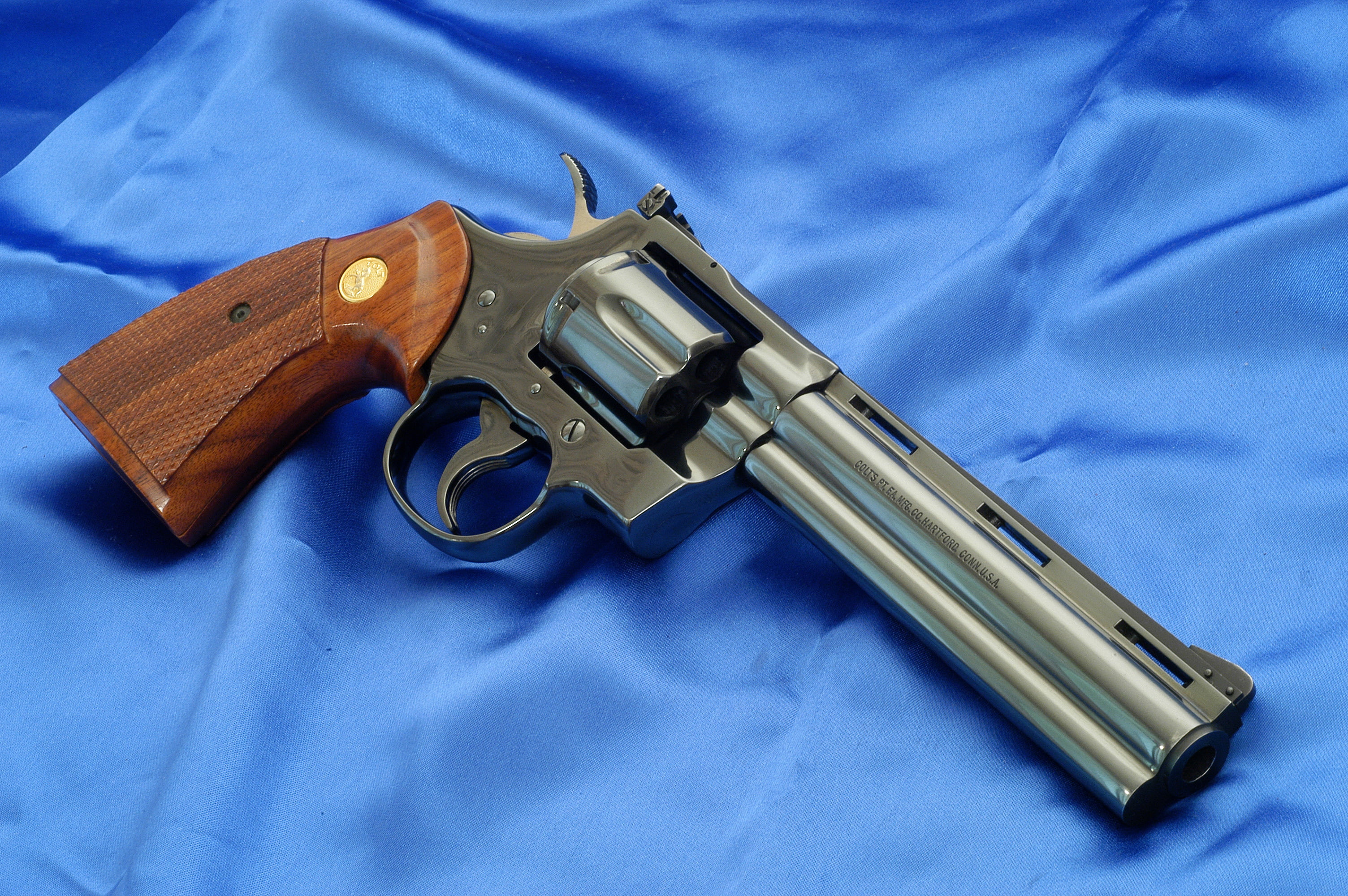 black revolver, Wallpaper, Background, Weapons, Python, Wallpapers