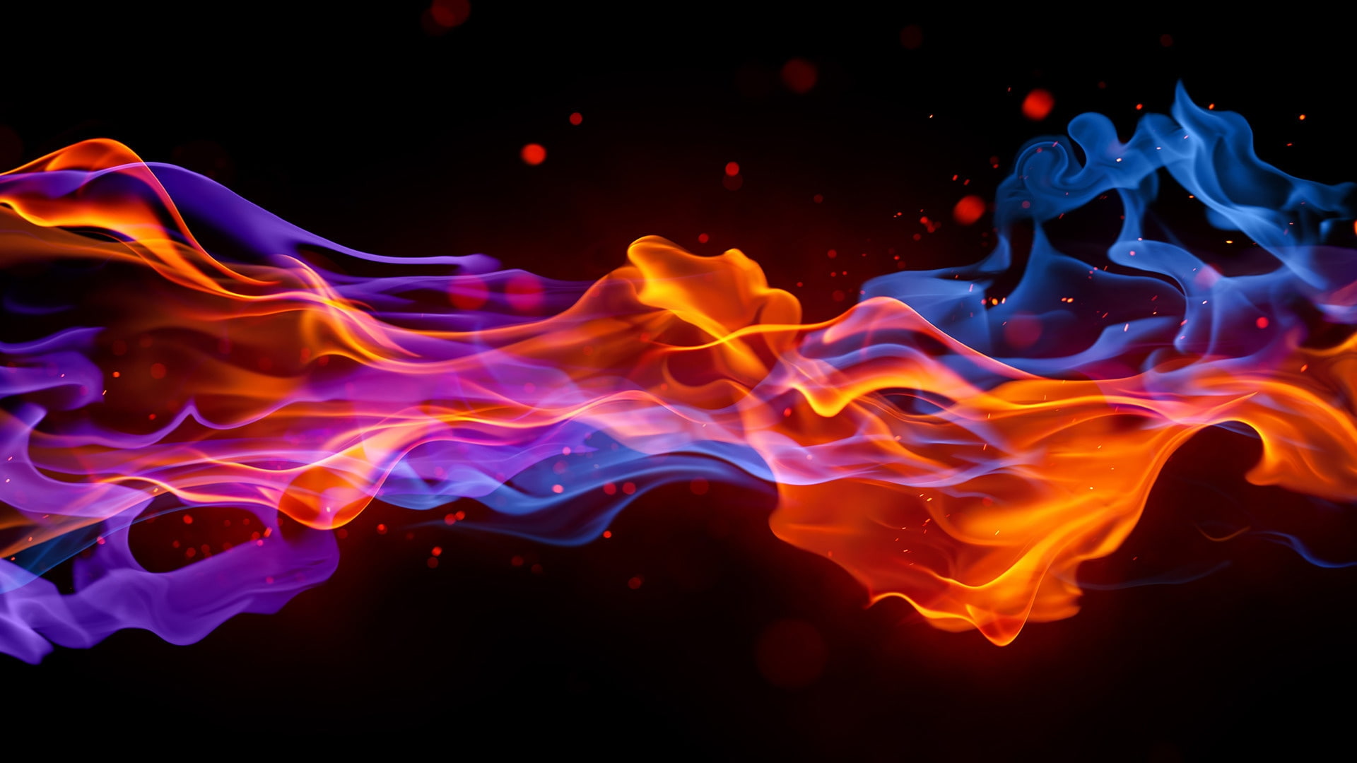 flames, cgi, effect, fire, Abstract