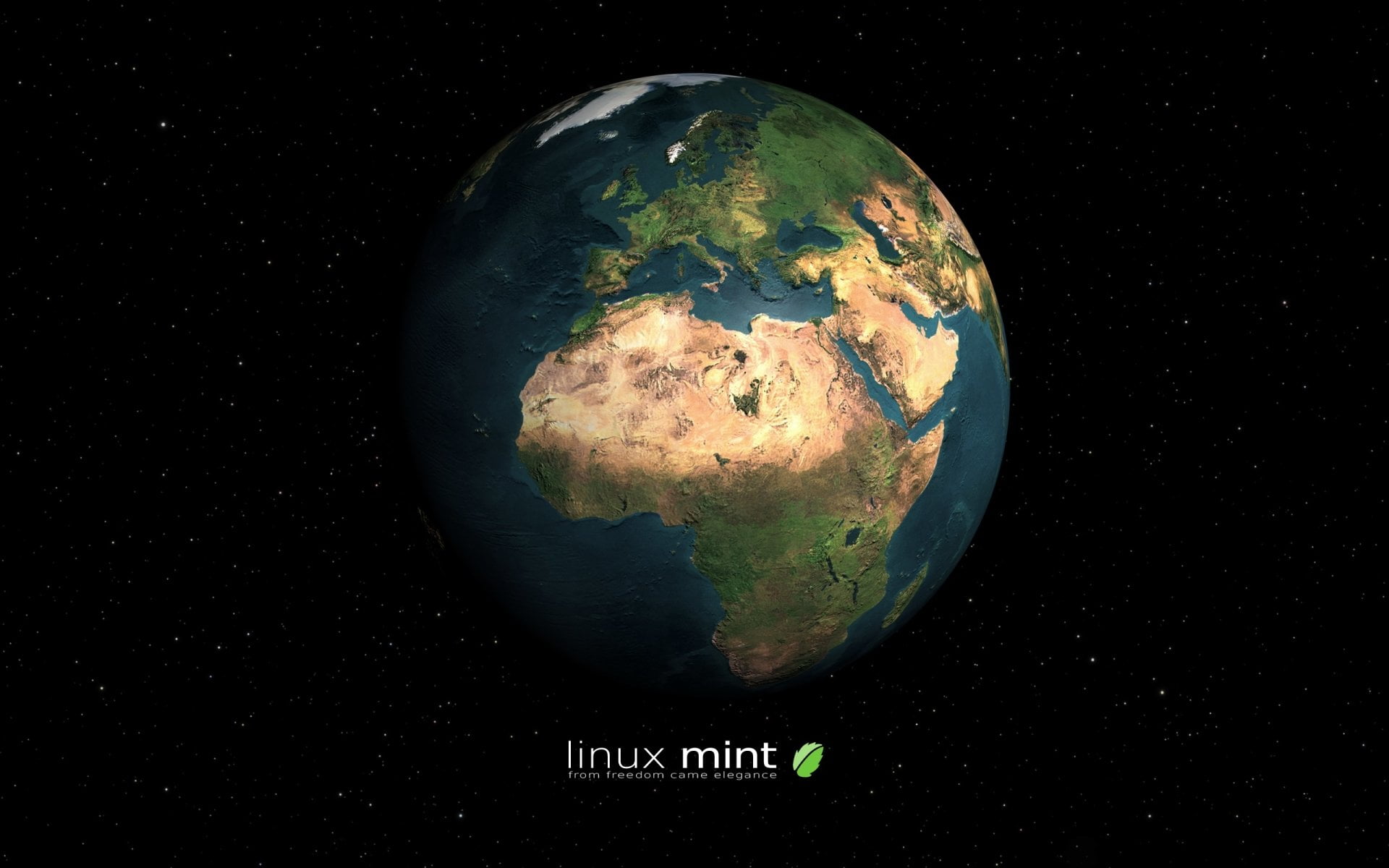 Technology, Linux, 3D, Earth, Linux Mint, Logo, Operating System
