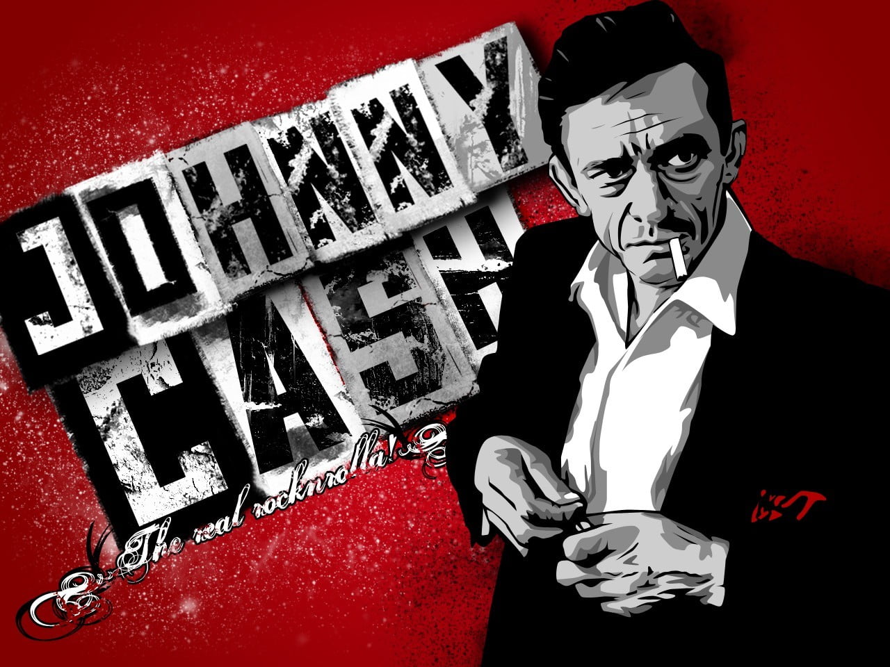 music, Johnny Cash, cigarettes, red, one person, celebration