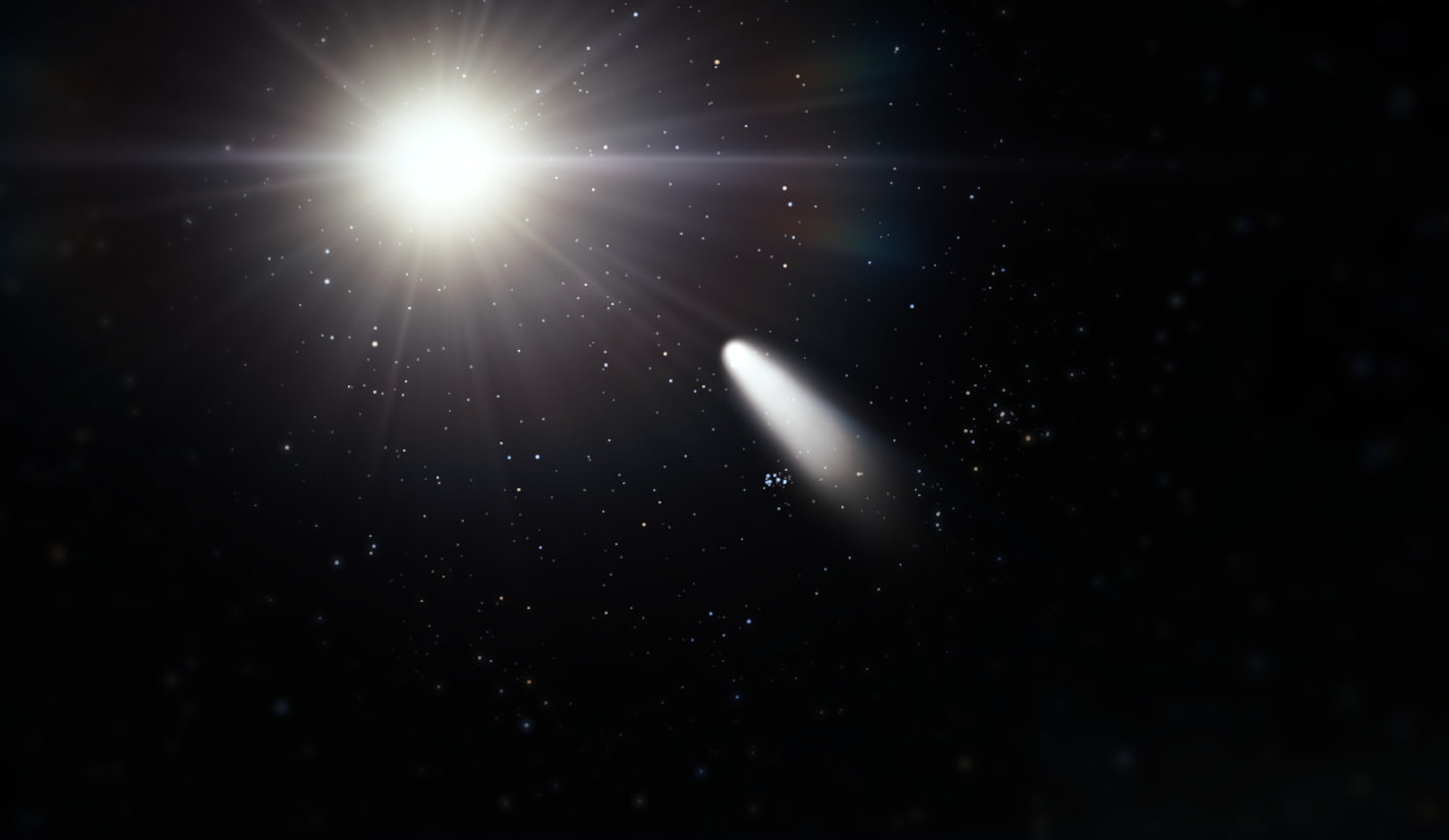 Sci Fi, Comet, Galaxy, Light, Nebula, Planet, Space, Universe
