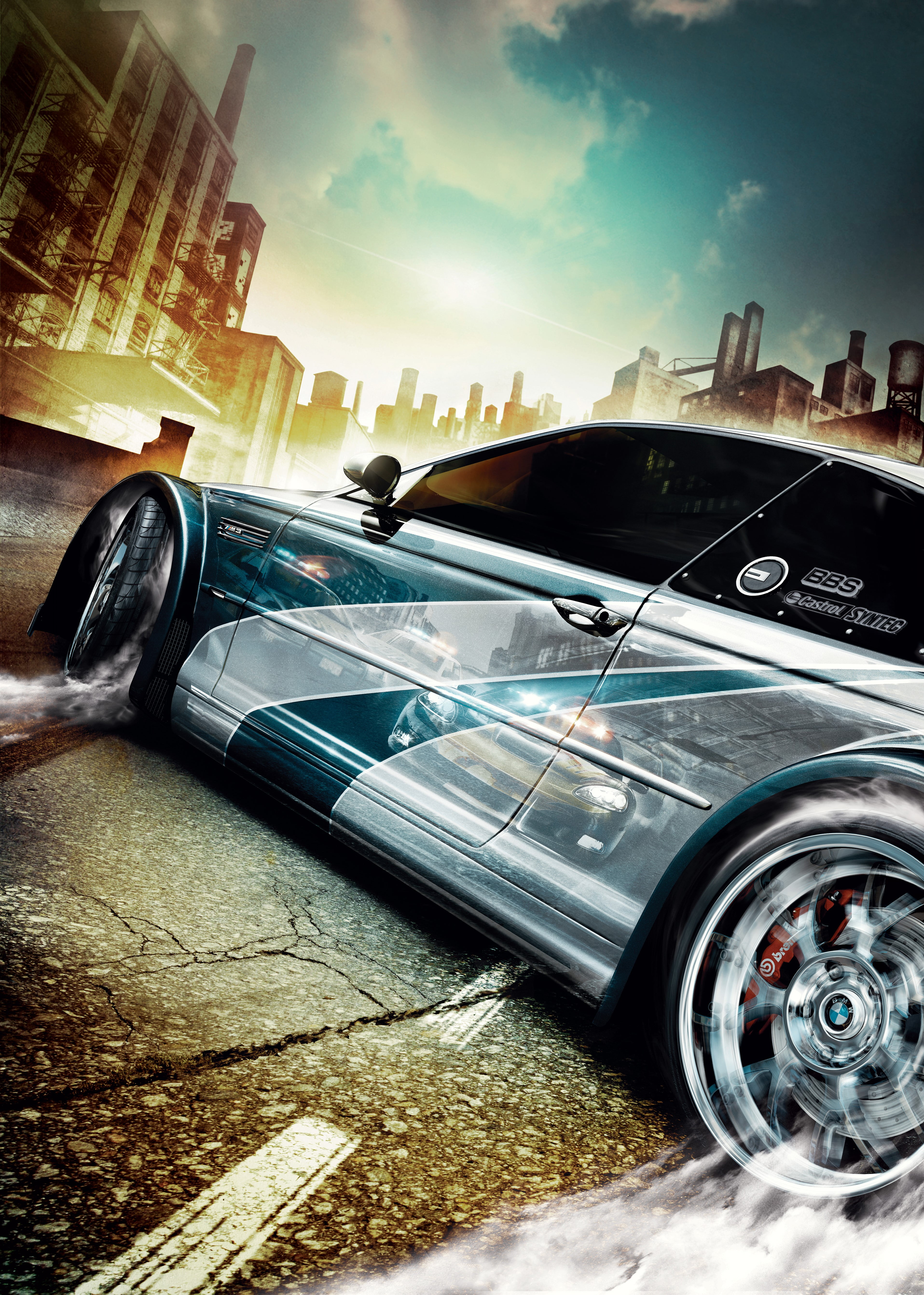 Need for Speed: Most Wanted, sky, video game art, portrait display