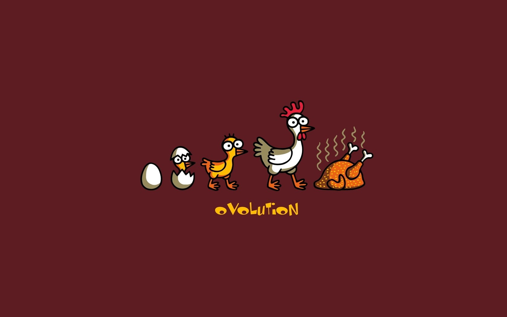 evolution, humor