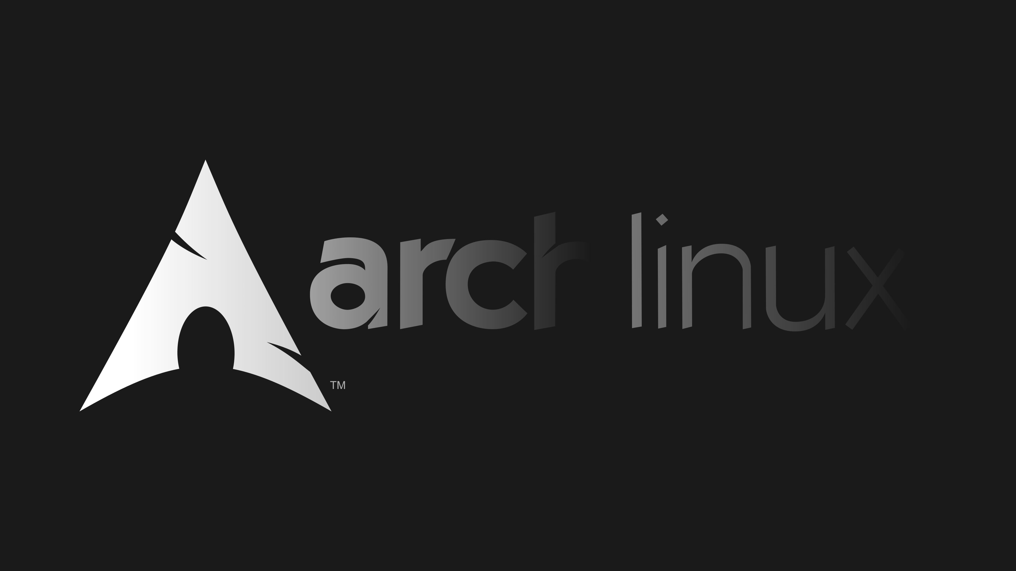 Arch Linux, GNU, monochrome, silhouette, text, communication
