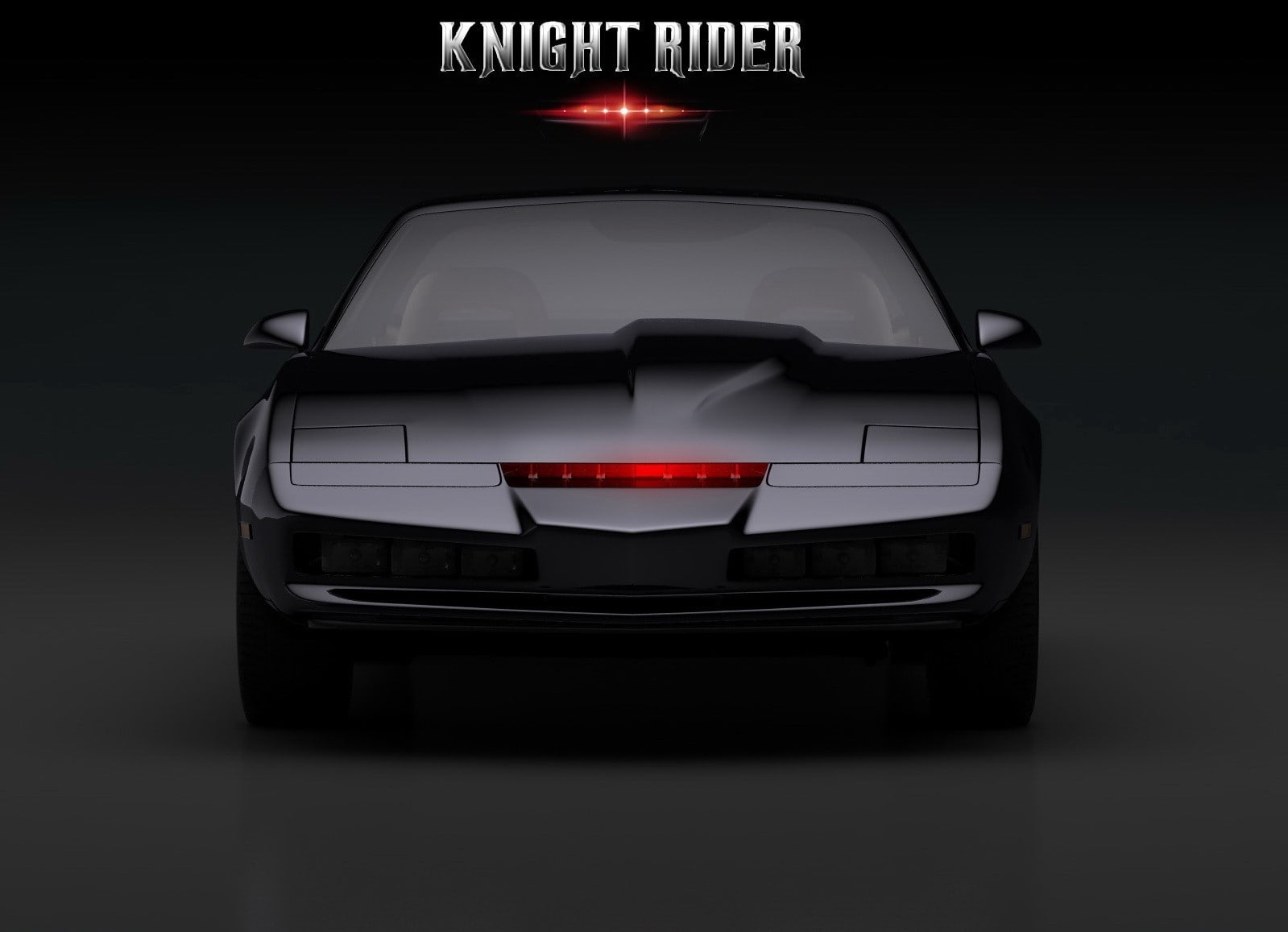 pontiac simple background knight rider kitt_ tv lights, car