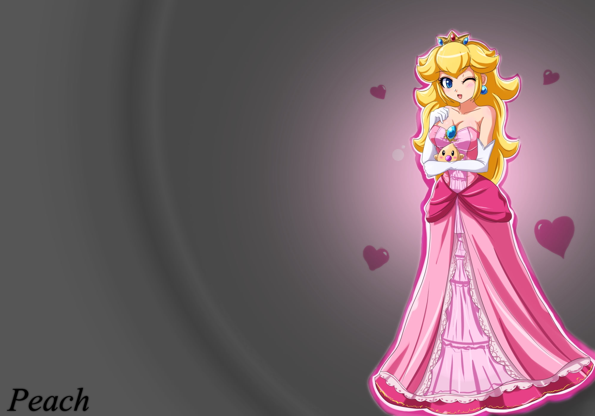 mario princess peach Video Games Mario HD Art