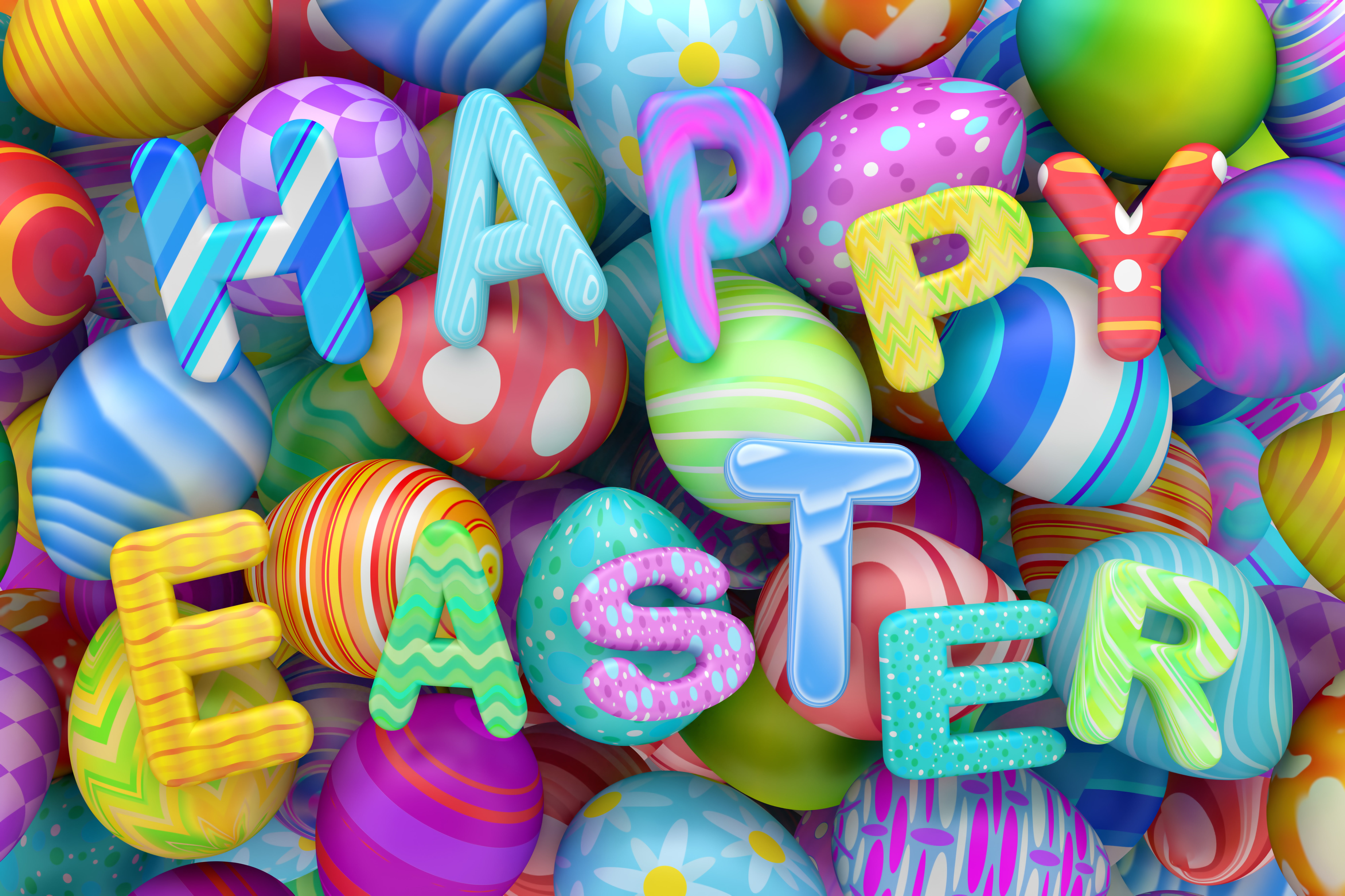 eggs, 8k, Easter