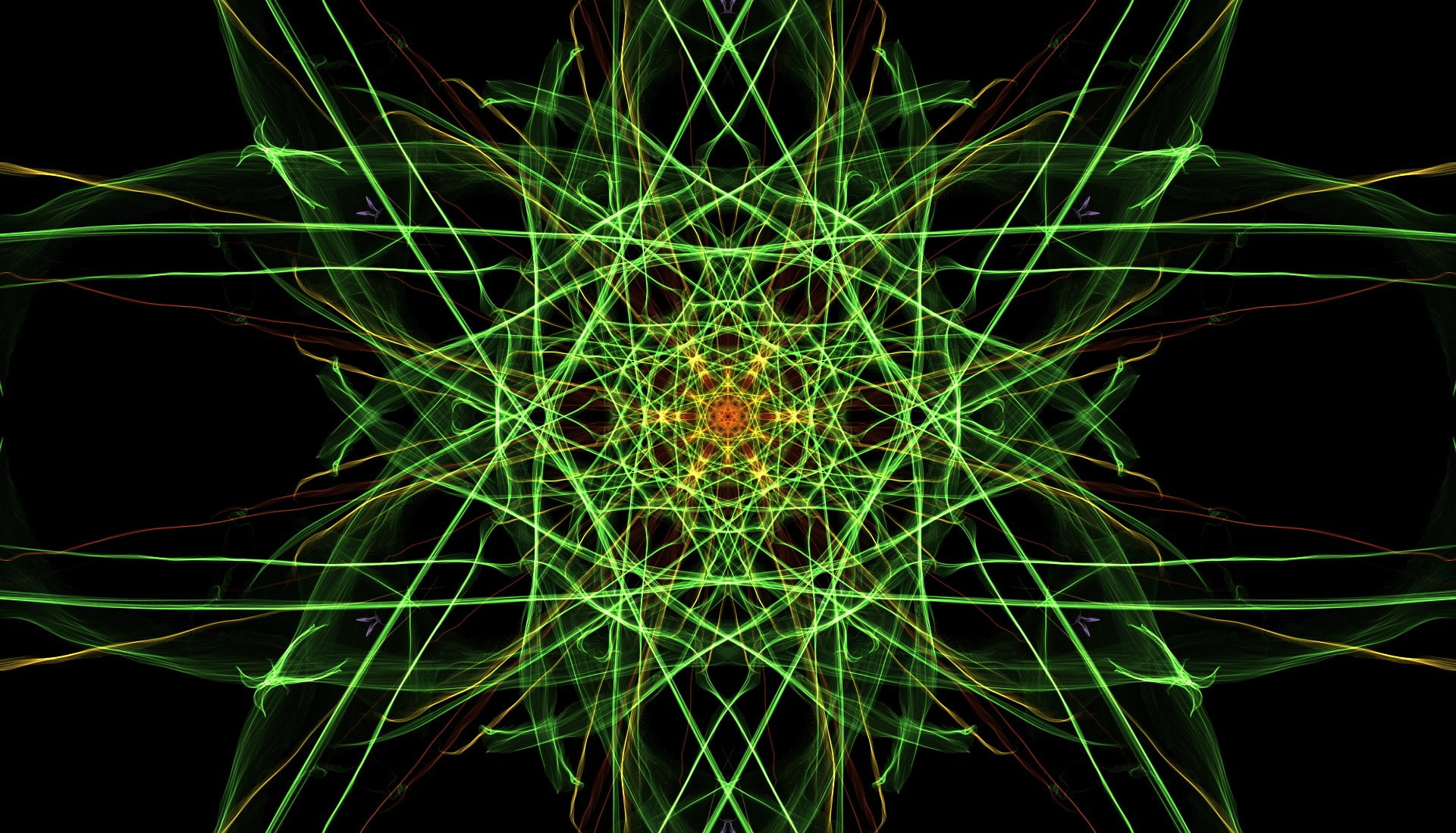 digital art, black background, abstract, technology, science