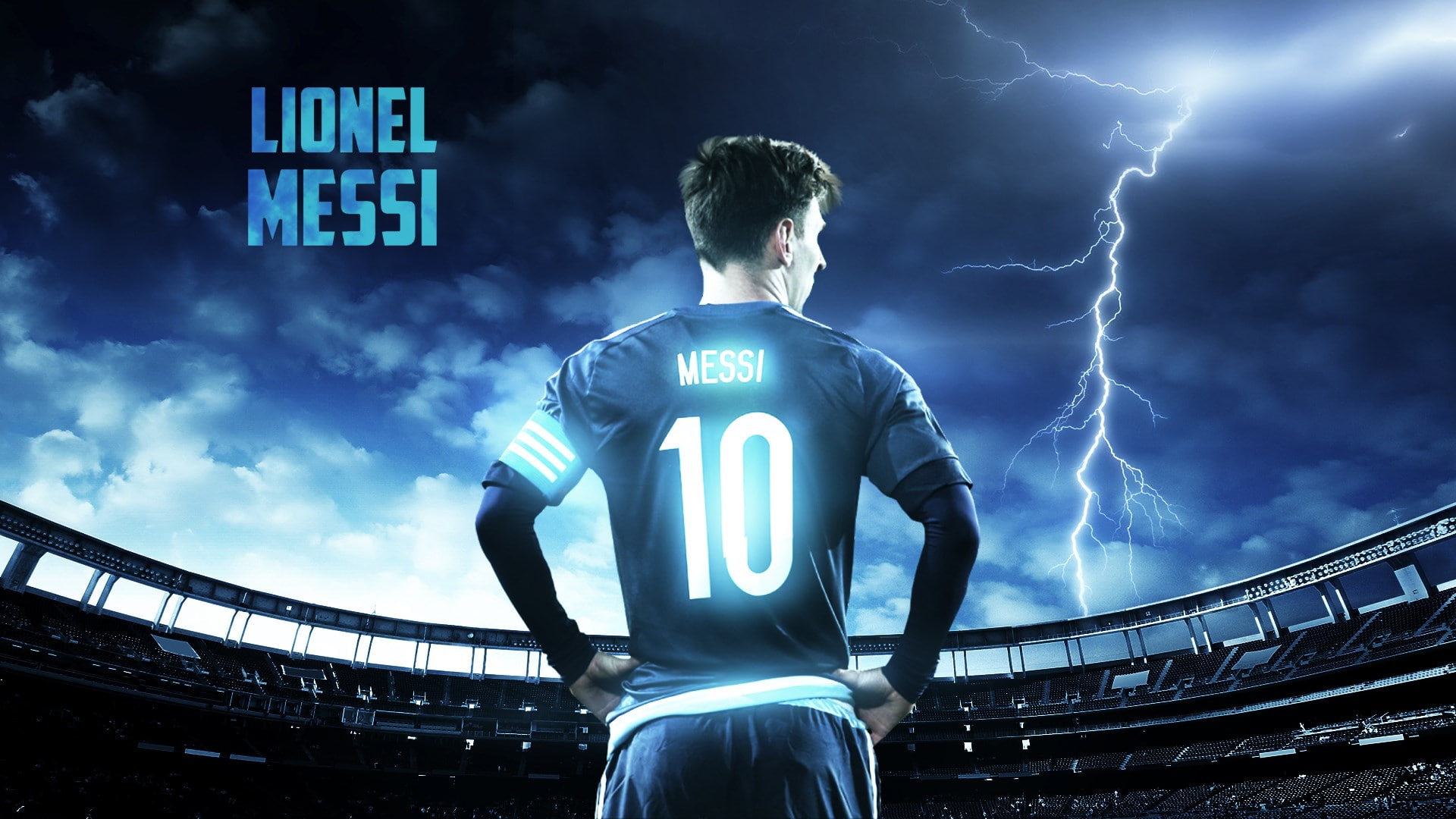messi best, sky, cloud - sky, one person, standing, sport, athlete