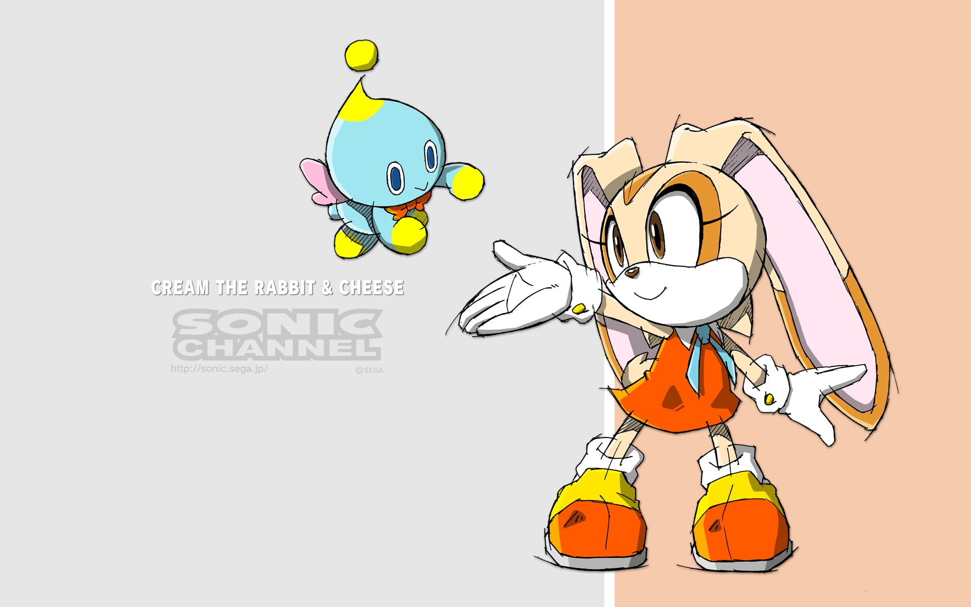 Sonic, Sonic the Hedgehog, Cheese The Chao, Cream The Rabbit
