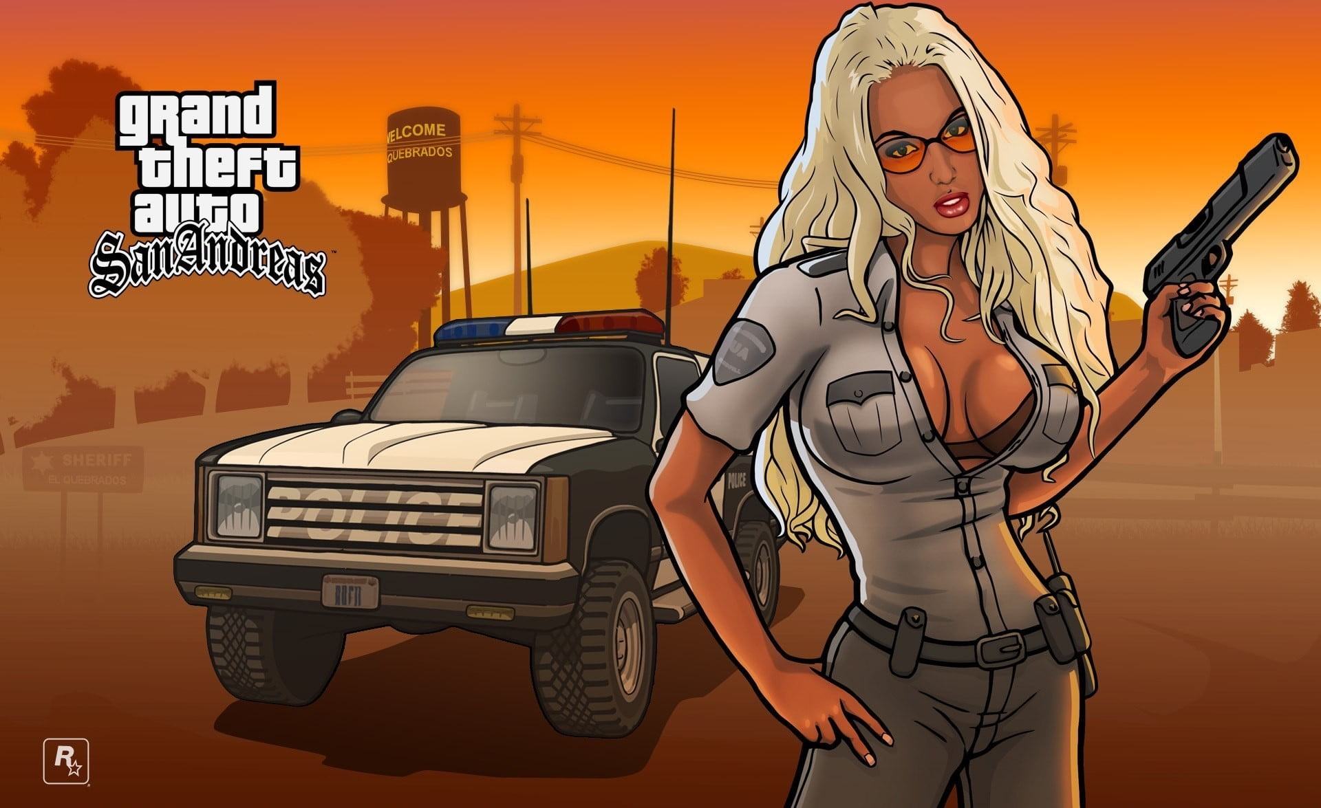 TA San Andreas wallpaper, Rockstar Games, Grand Theft Auto San Andreas