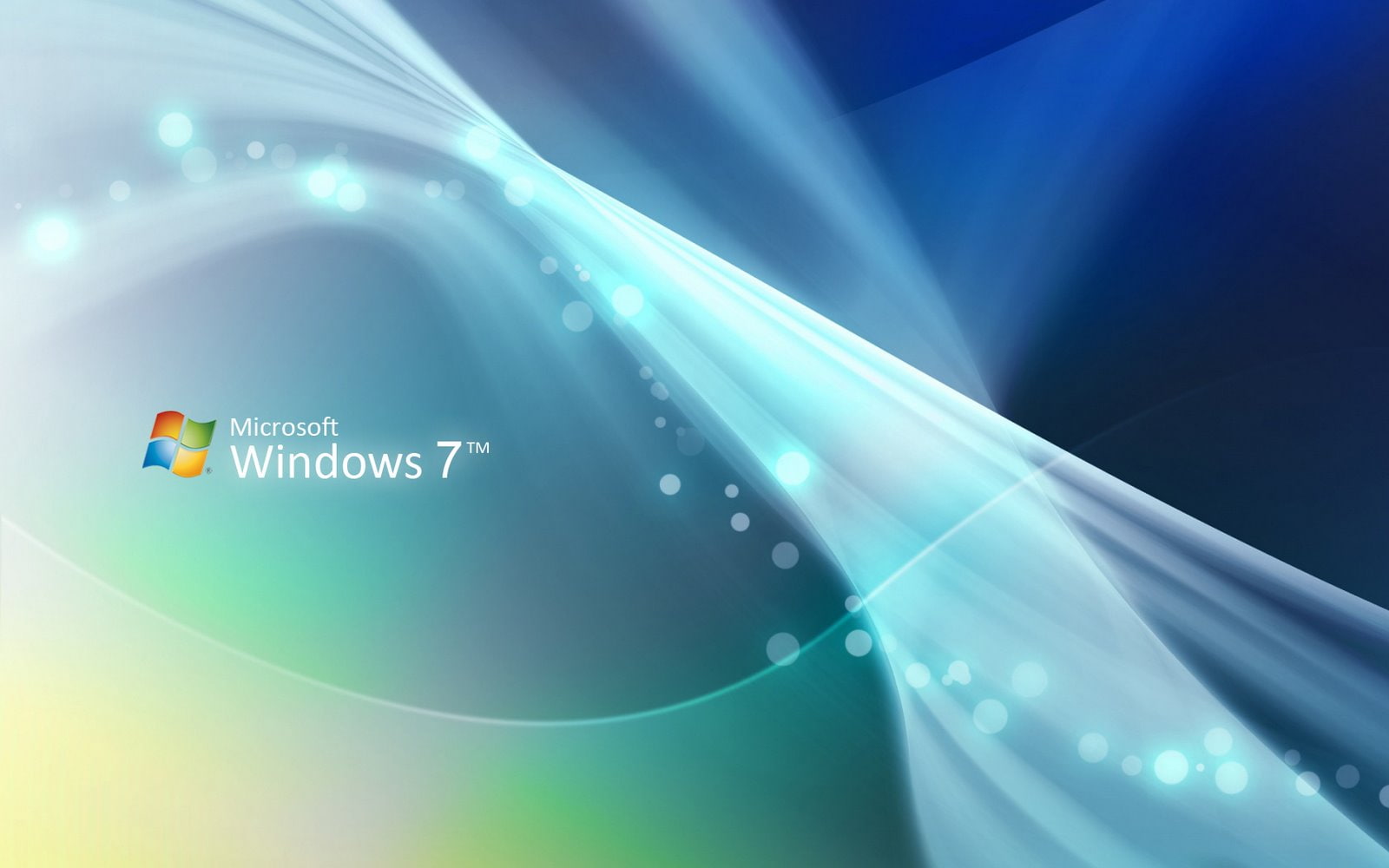 Windows Seven Abstract, microsoft windows 7 computer screen