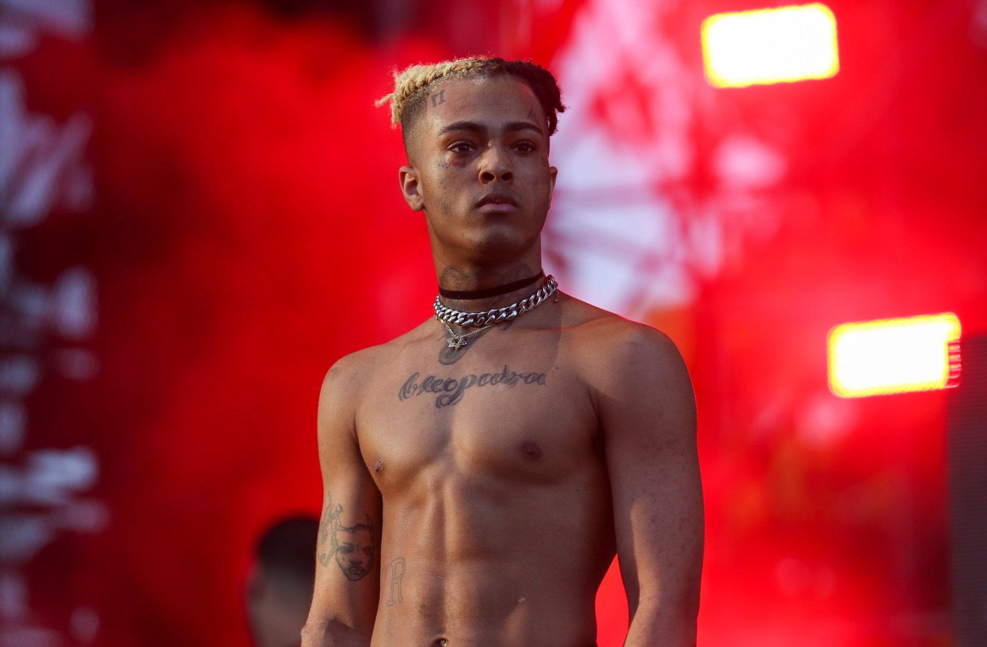 Singers, XXXTentacion, shirtless, one person, young adult, strength