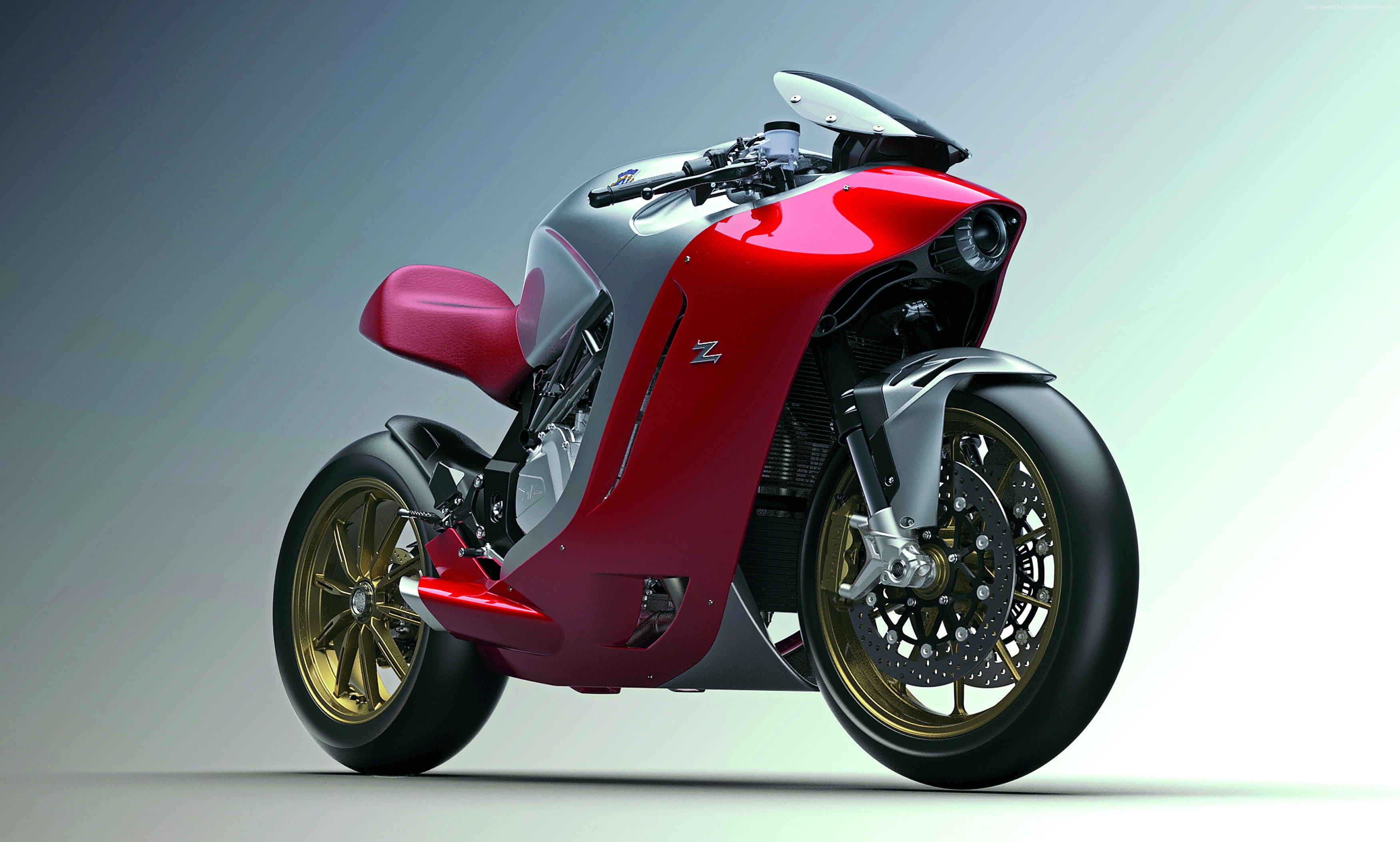 MV Agusta F4Z, best bikes, red, speedbike, superbike