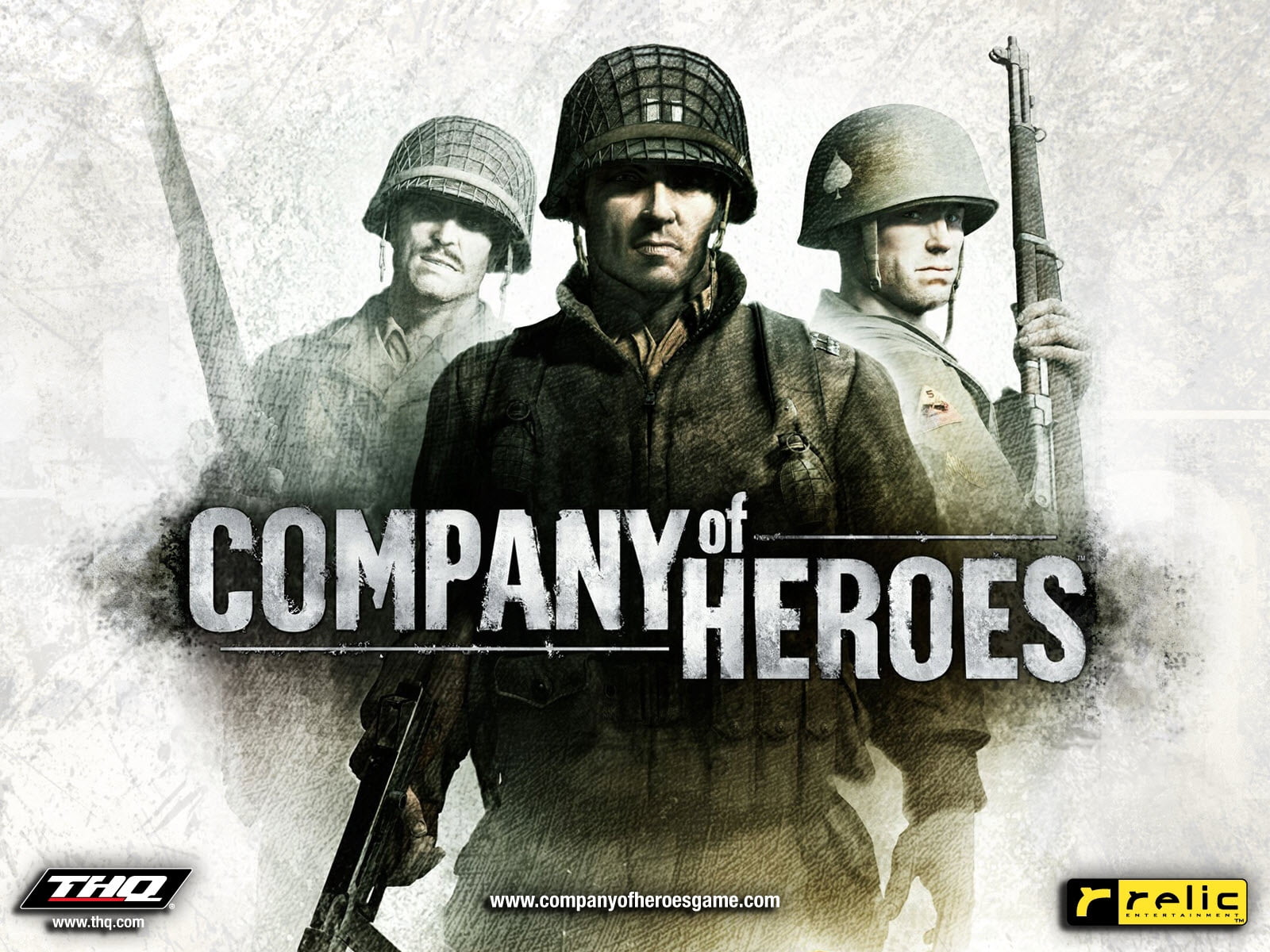 Company Of Heroes game wallpaper screenshot, coh, soldiers, army
