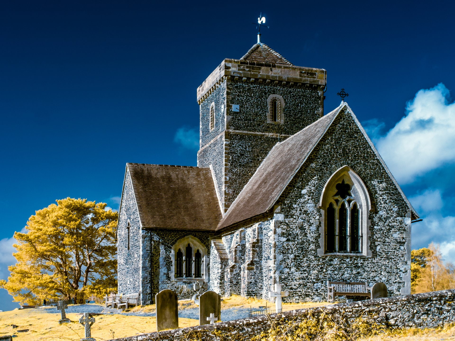 Churches, Church of St Martha-on-the-Hill, England, Surrey