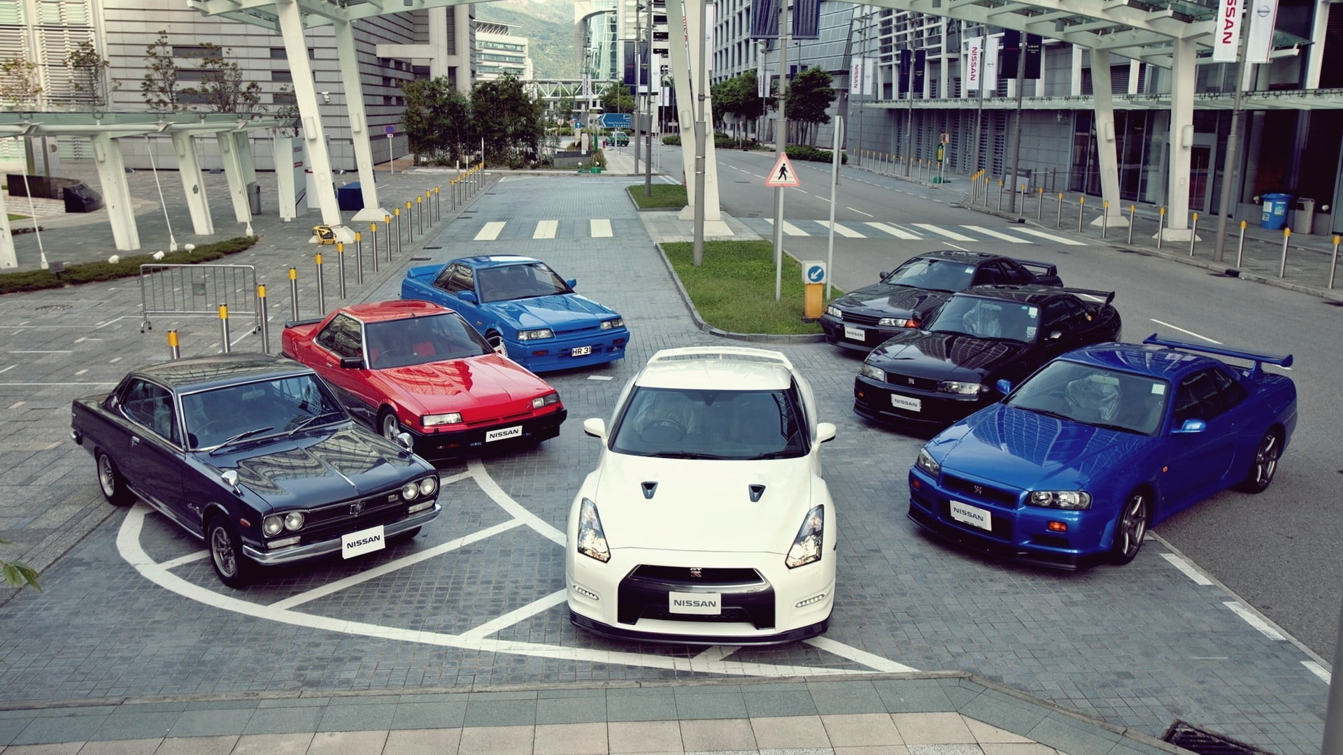 white Nissan GT-R coupe, Nissan Skyline, Nissan GT-R R32, Nissan Skyline GT-R R33