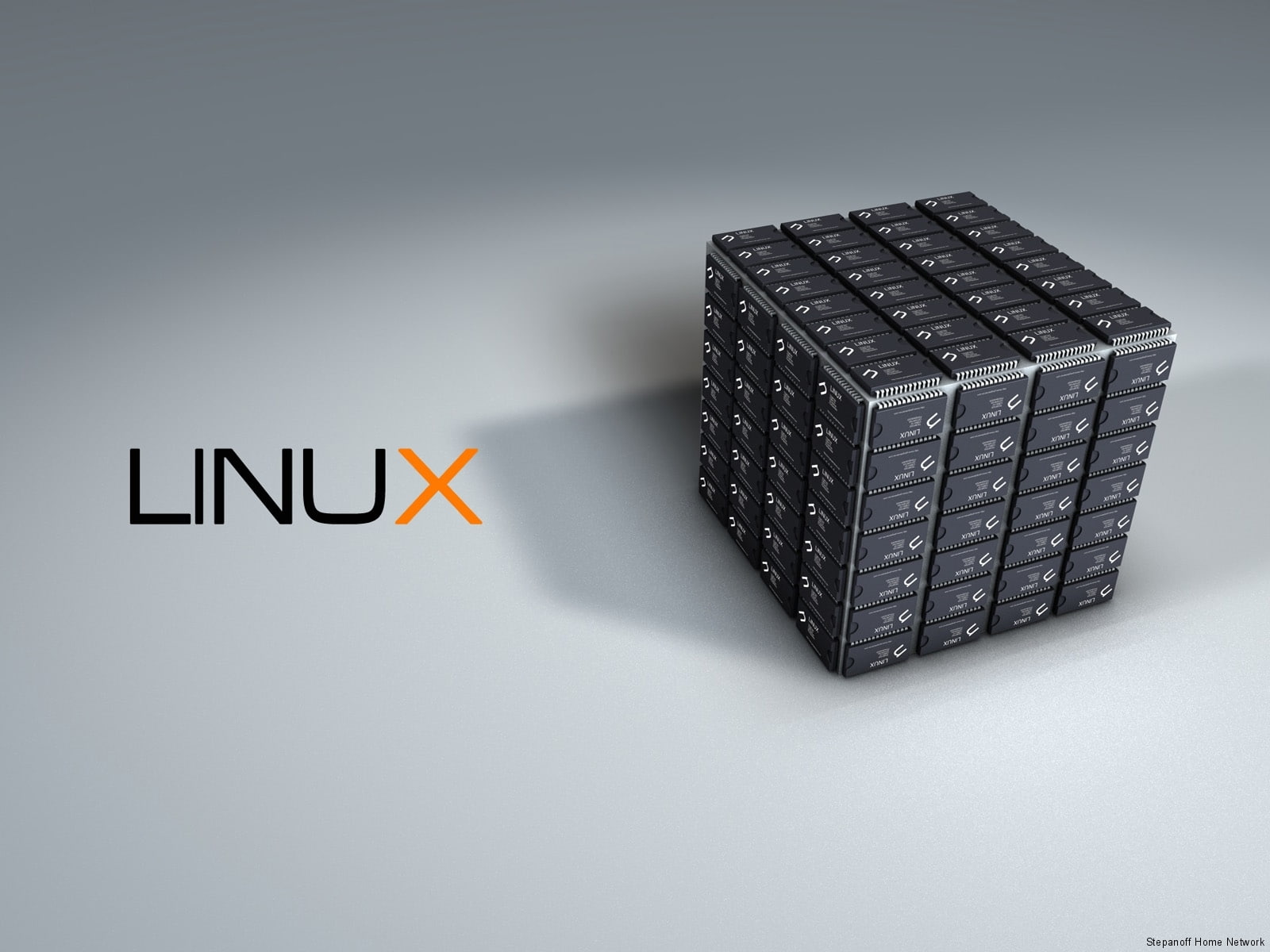 Linux logo, operating systems, business, illustration, three-dimensional Shape