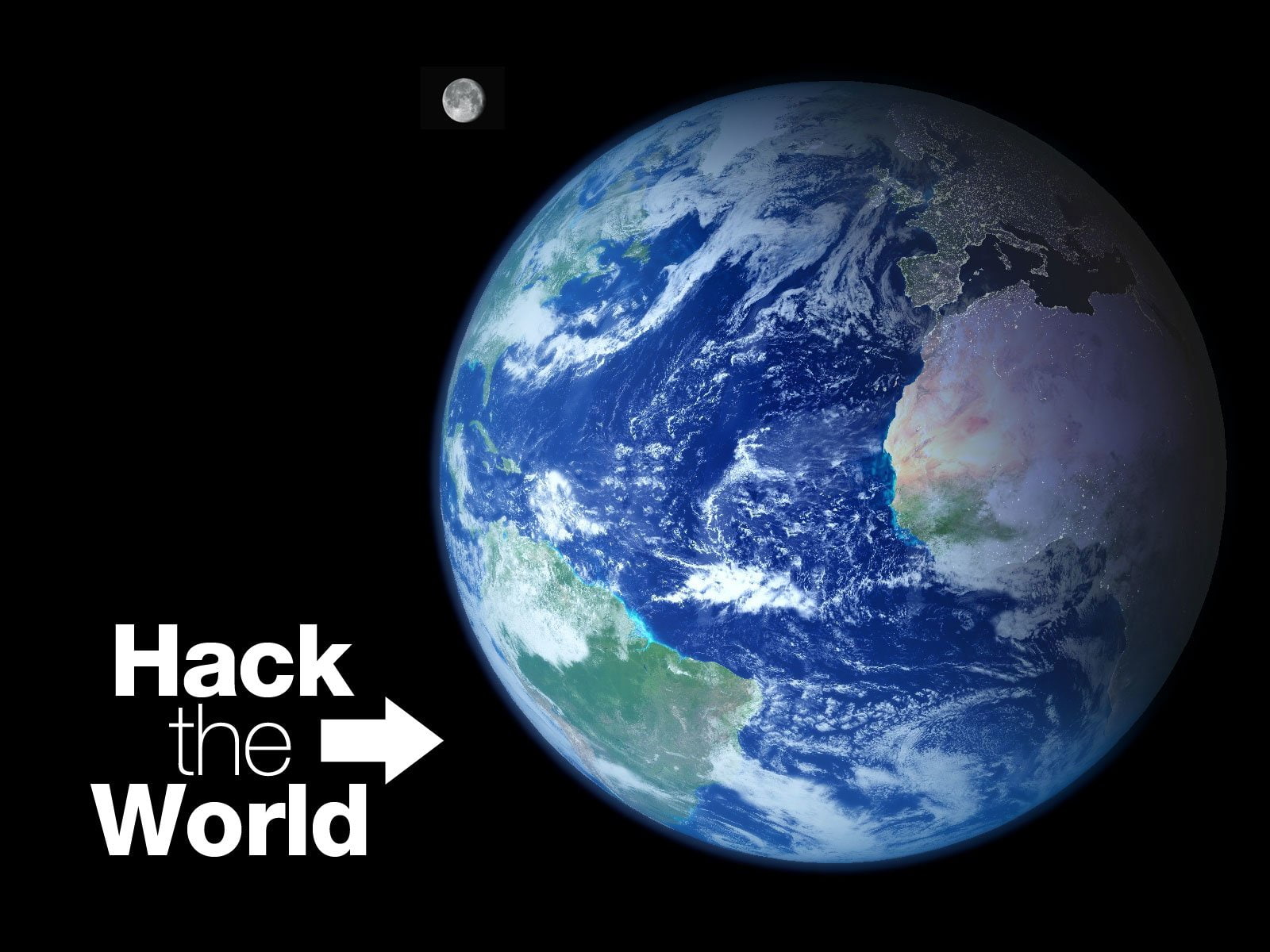 Technology, Hacker, Earth, Moon, planet - Space, globe - Man Made Object