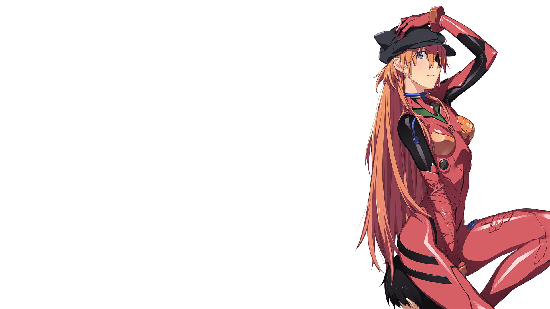 eye patch, Neon Genesis Evangelion, Asuka Langley Shikinami