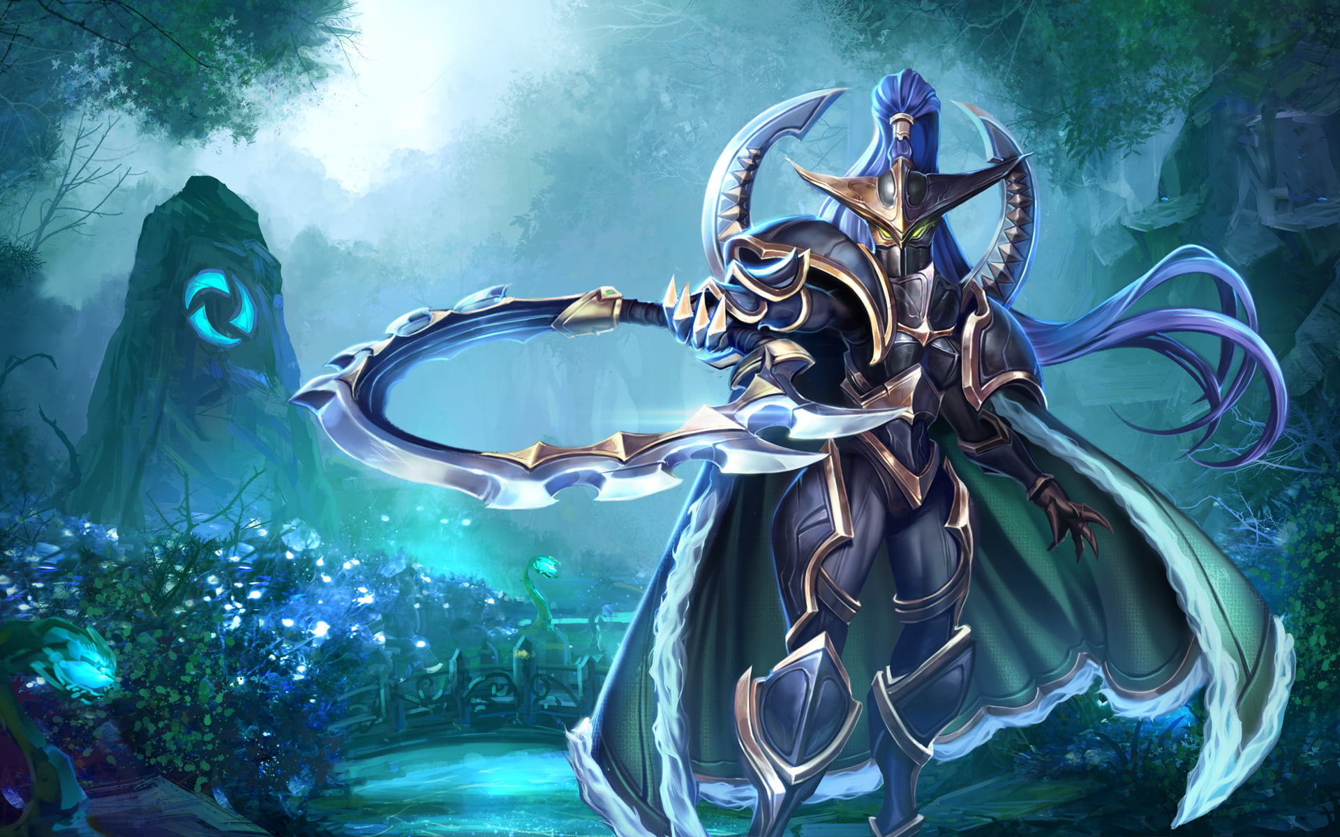 Video Game, Heroes of the Storm, Armor, Maiev Shadowsong, Warrior