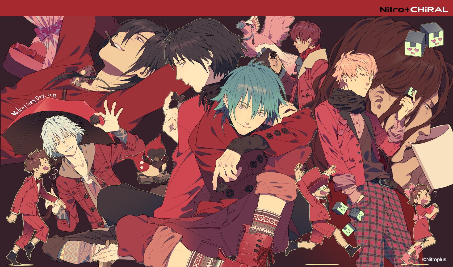 Free download | HD wallpaper: Anime, Dramatical Murder, Aoba Seragaki ...