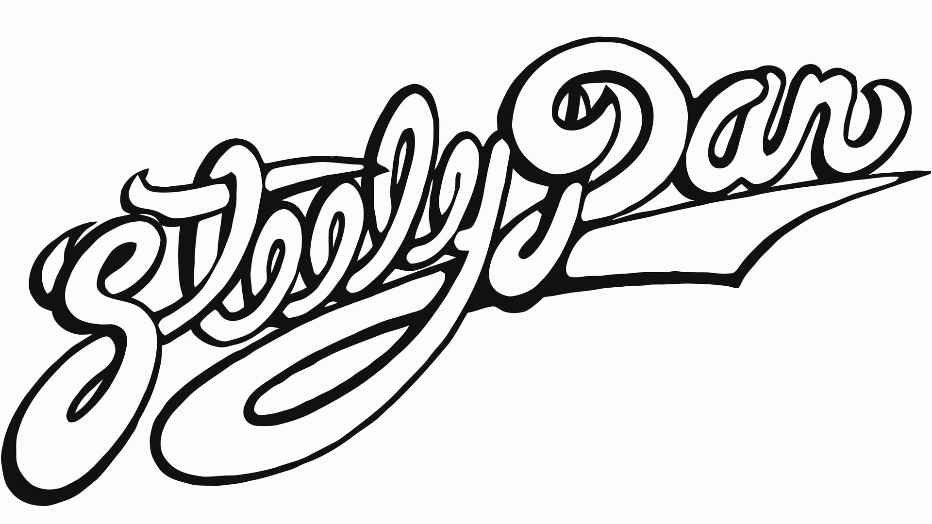steely dan calligraphy, name, graphics, font, letters, vector