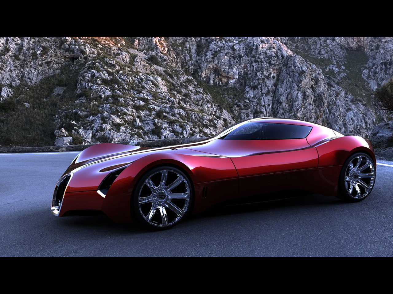 Bugatti, Bugatti Aerolithe Concept, 2025 Bugatti Aerolithe Concept