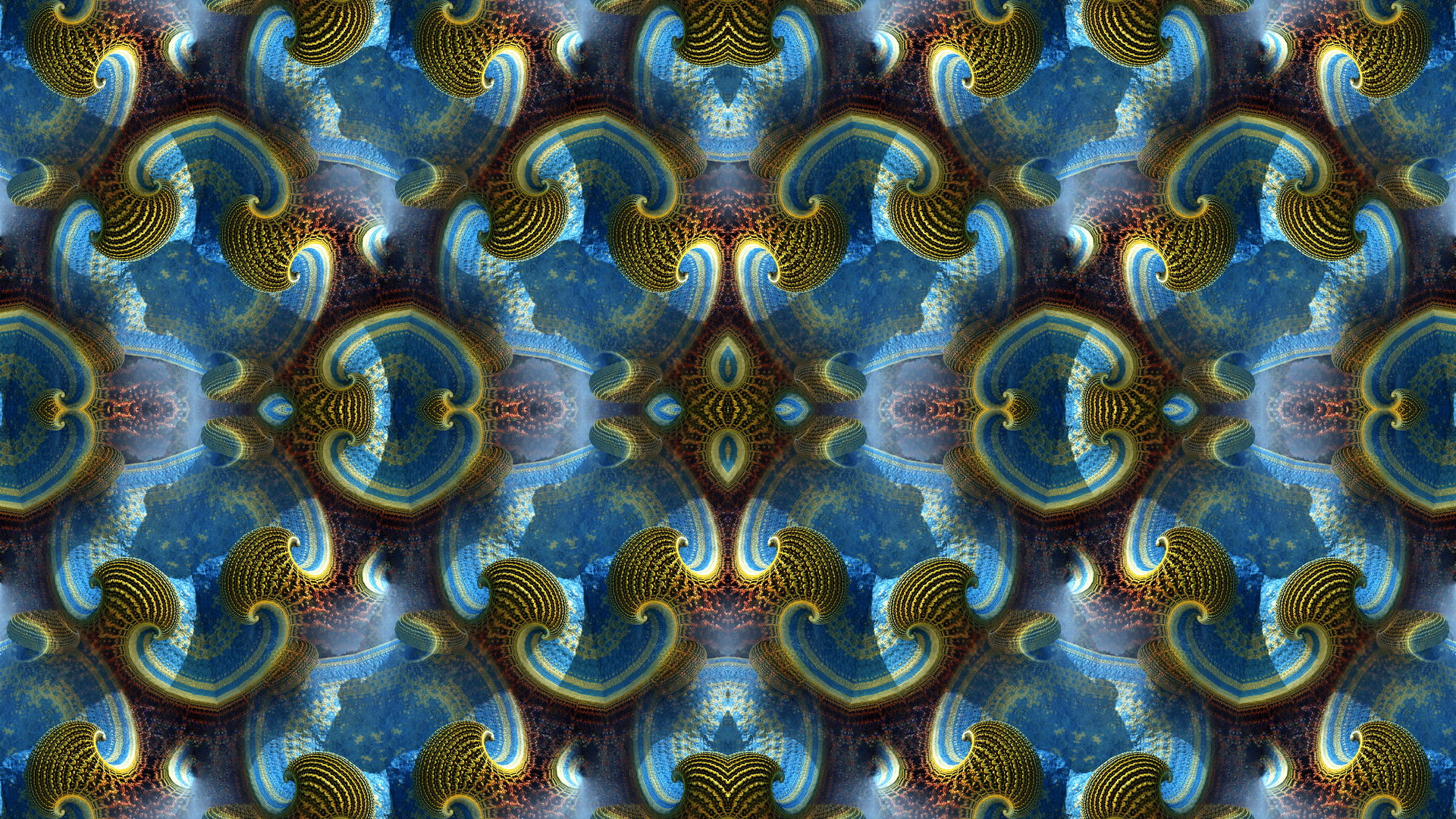 abstract, pattern, symmetry, fractal, full frame, art and craft
