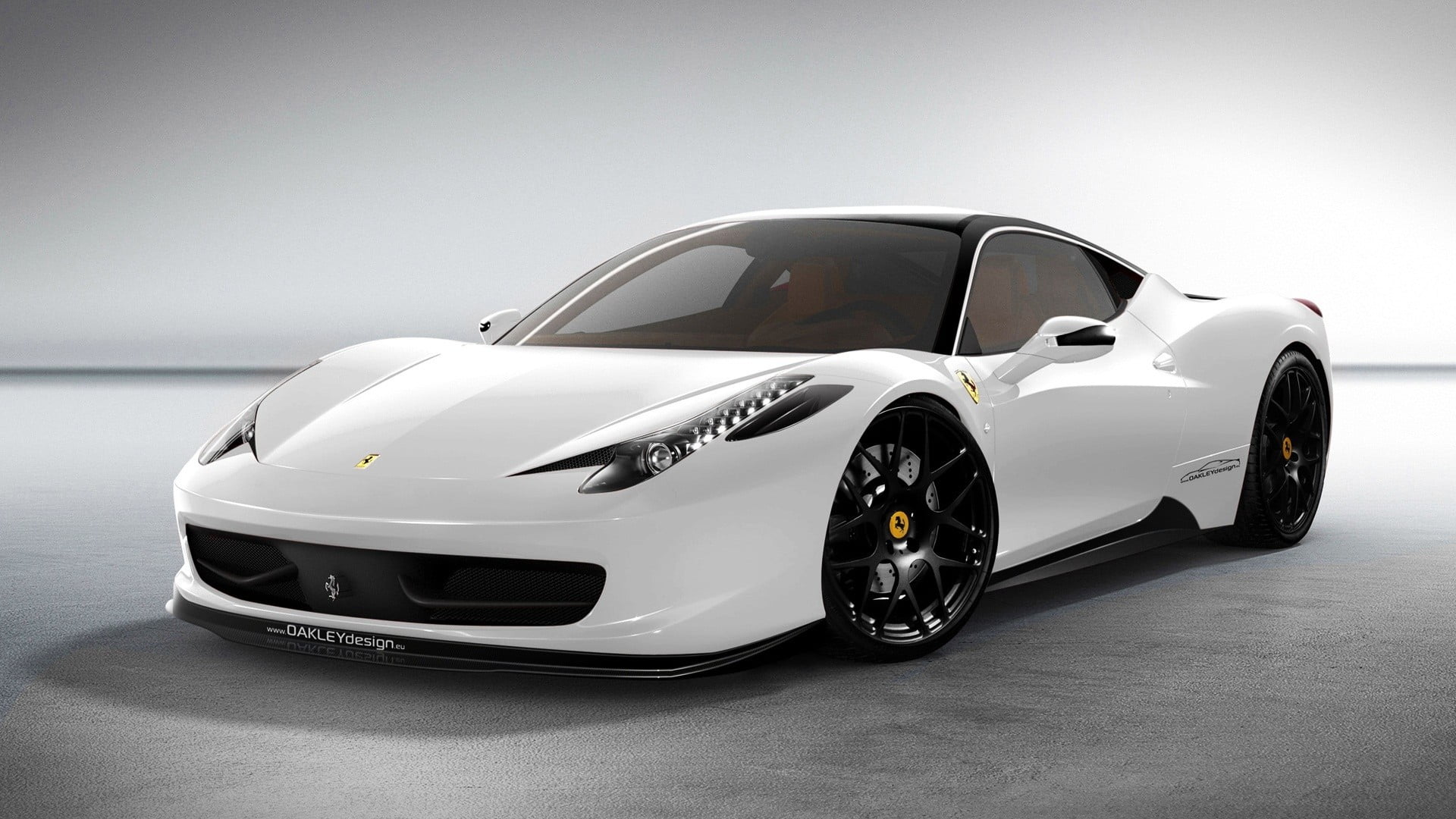 white Ferrari sports car, motor vehicle, mode of transportation