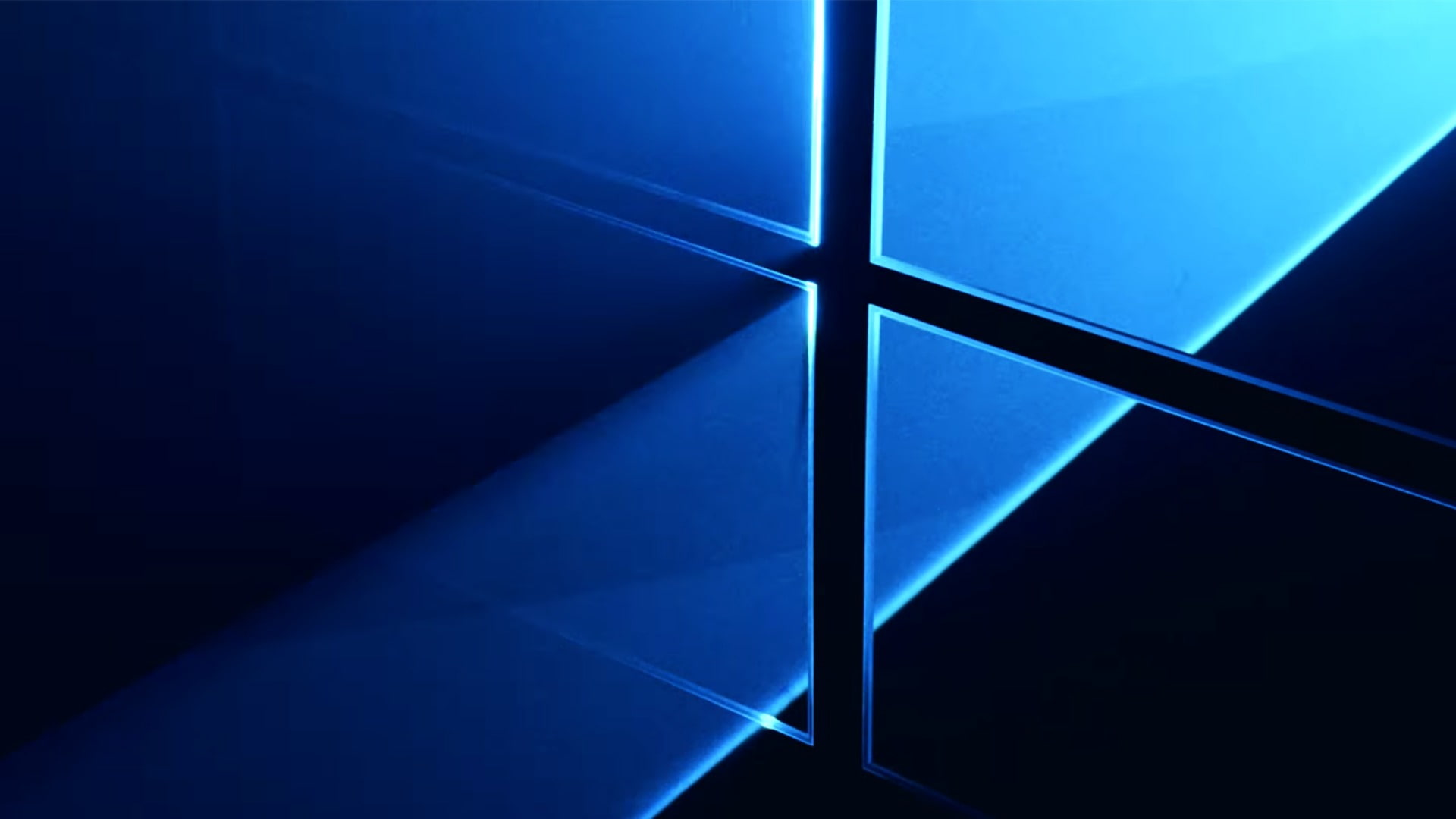 Microsoft Windows 10 Desktop Wallpaper 12, W, blue, shape, abstract