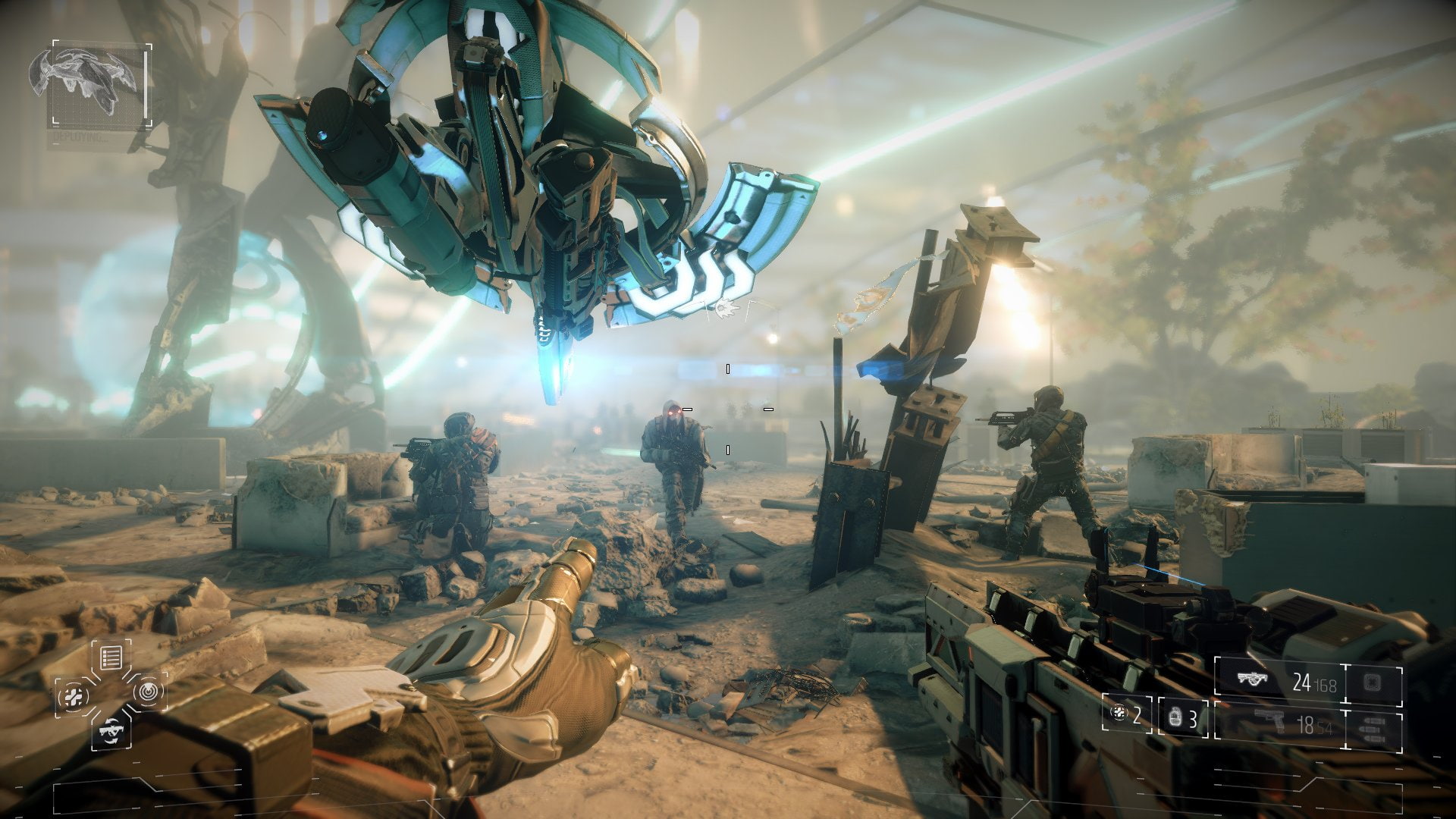 action, fall, killzone, sci fi, shadow, shooter, warrior