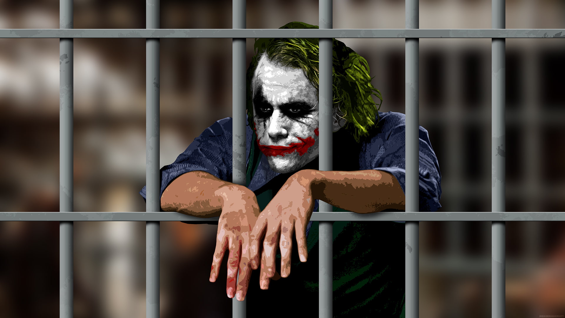 Joker Jail Batman The Dark Knight HD, movies