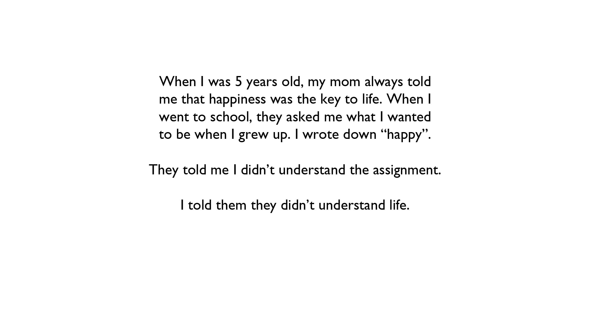 Misc, Quote