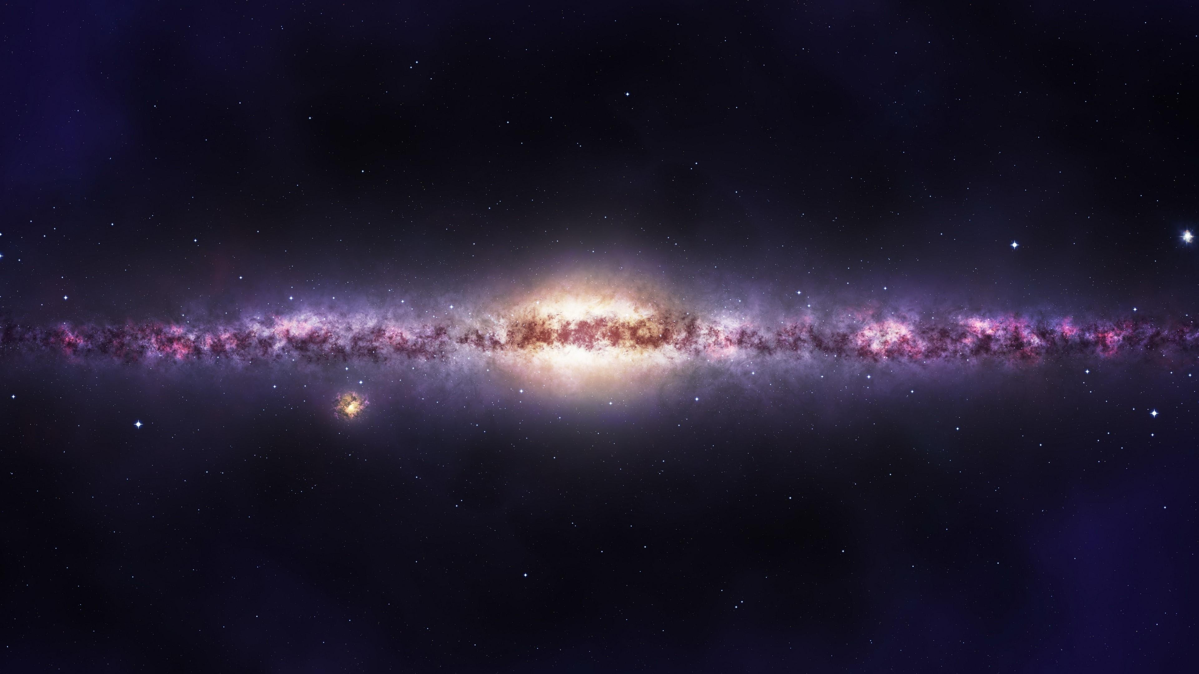 galaxy, milky way, sky, stars, universe, astronomical object