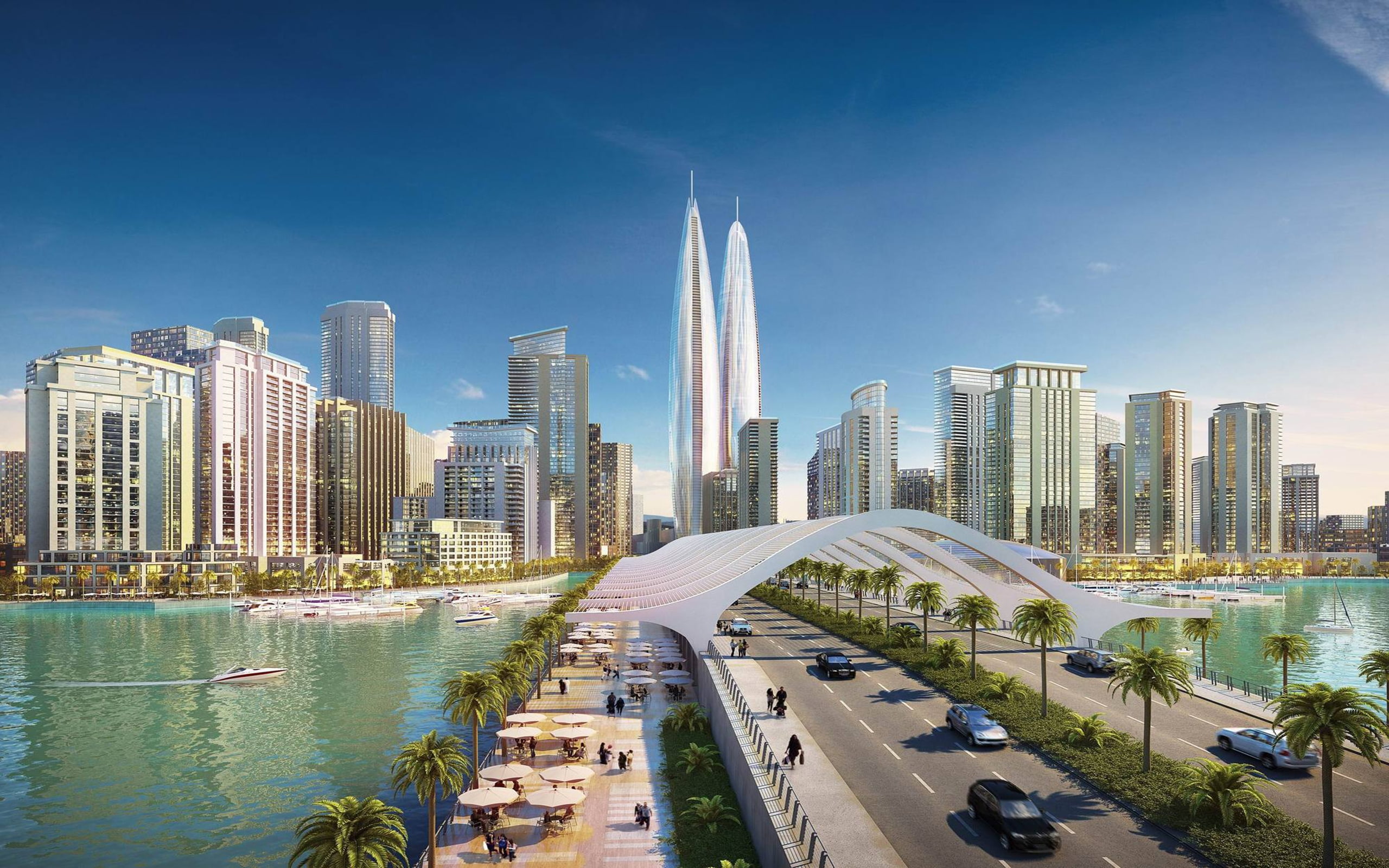 World S Tallest Twin Towers Planned For Dubai 1
