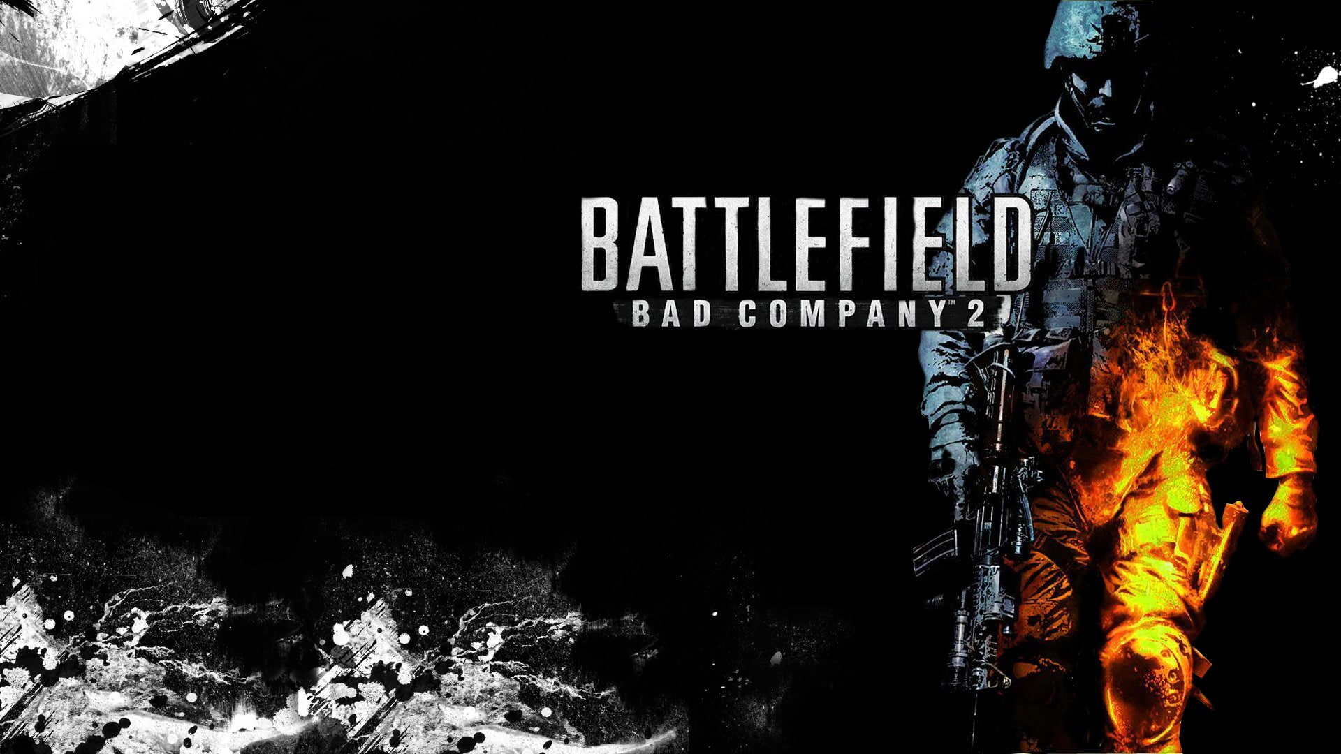 Battlefield, Battlefield: Bad Company 2, communication, burning
