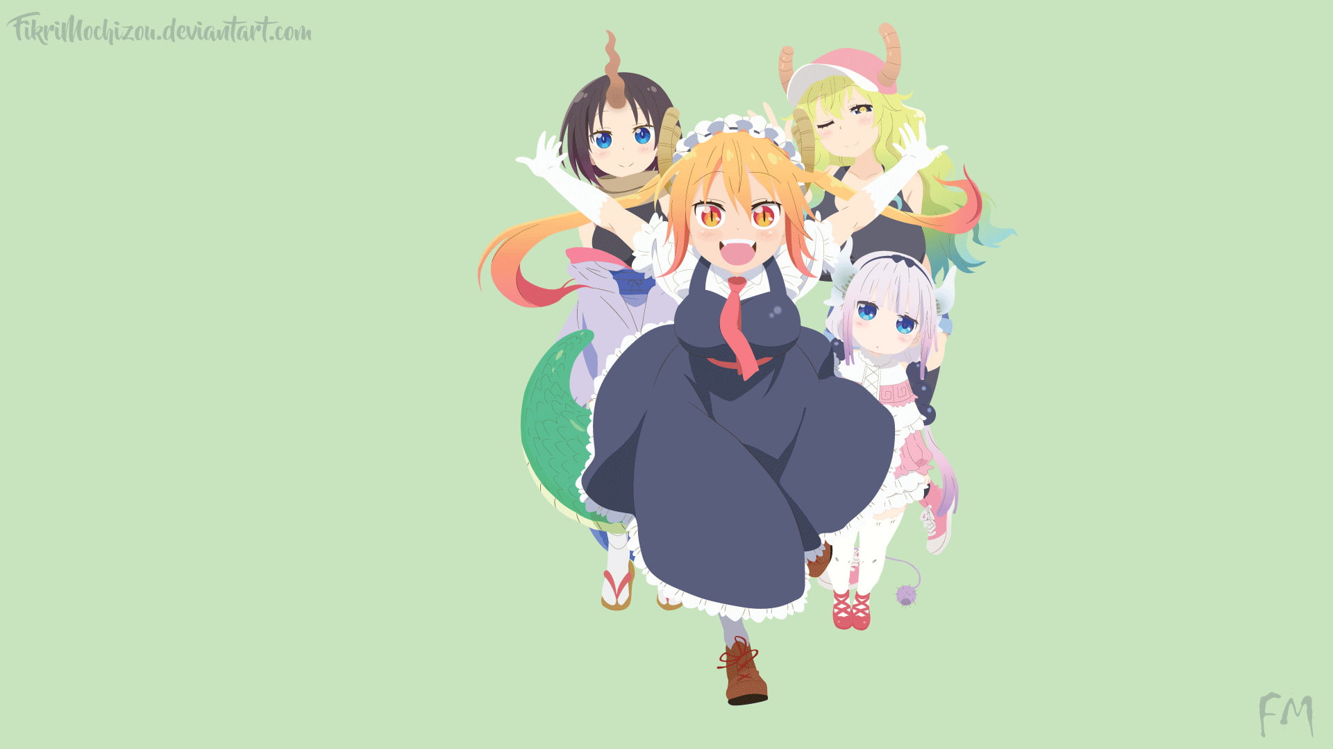 Anime, Miss Kobayashi's Dragon Maid, Elma (Miss Kobayashi's Dragon Maid)