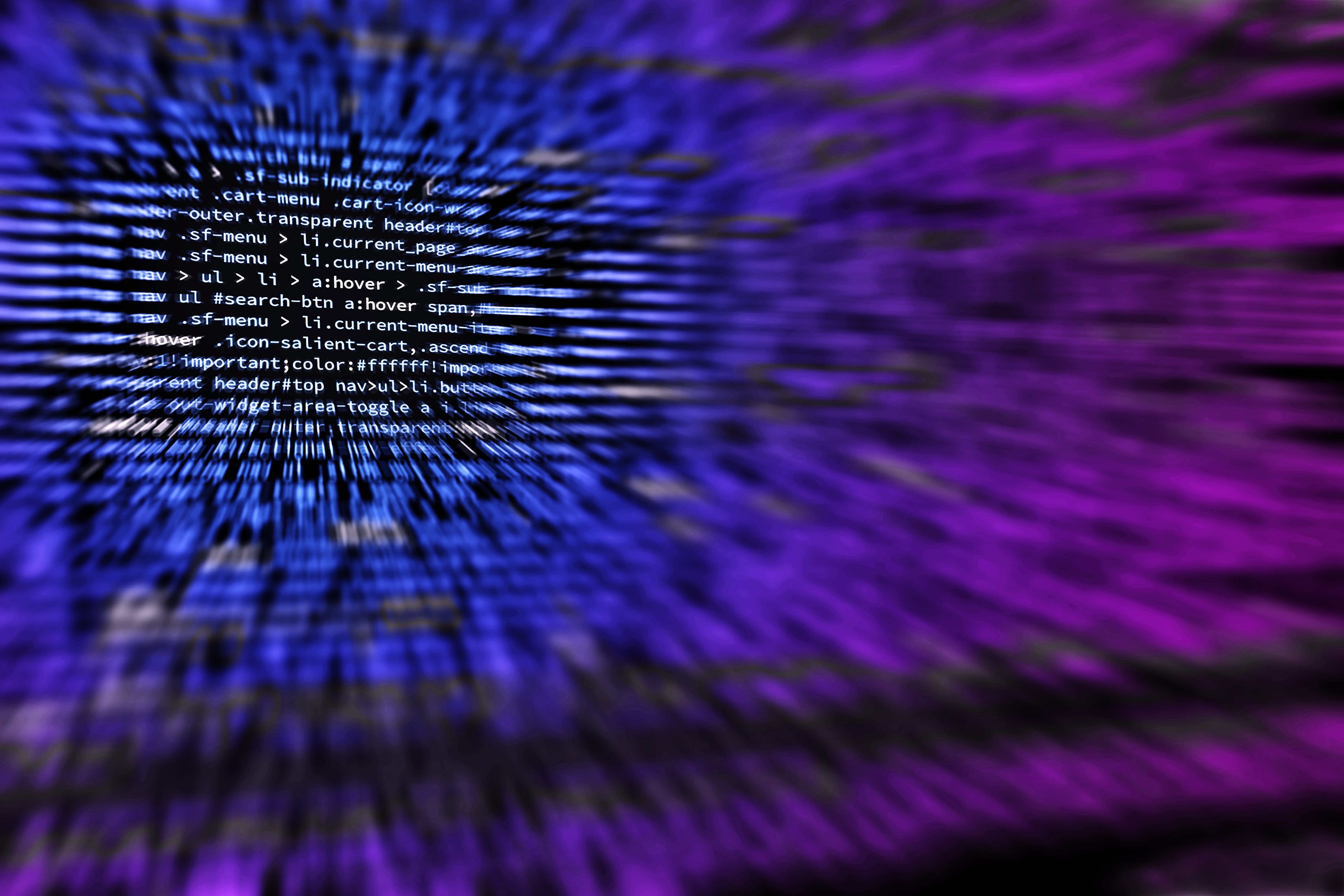 Code, CSS, Motion Blur, Programming Language, Syntax Highlighting
