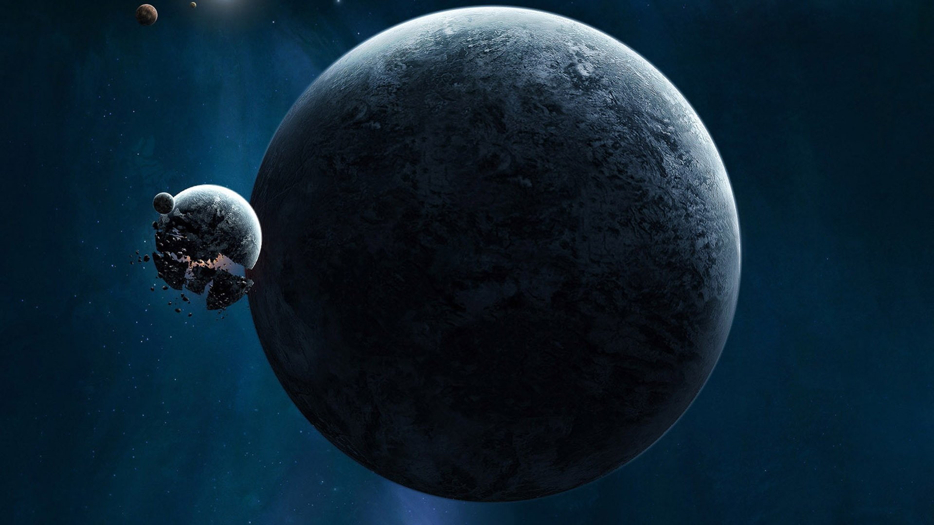 outer, planets, space