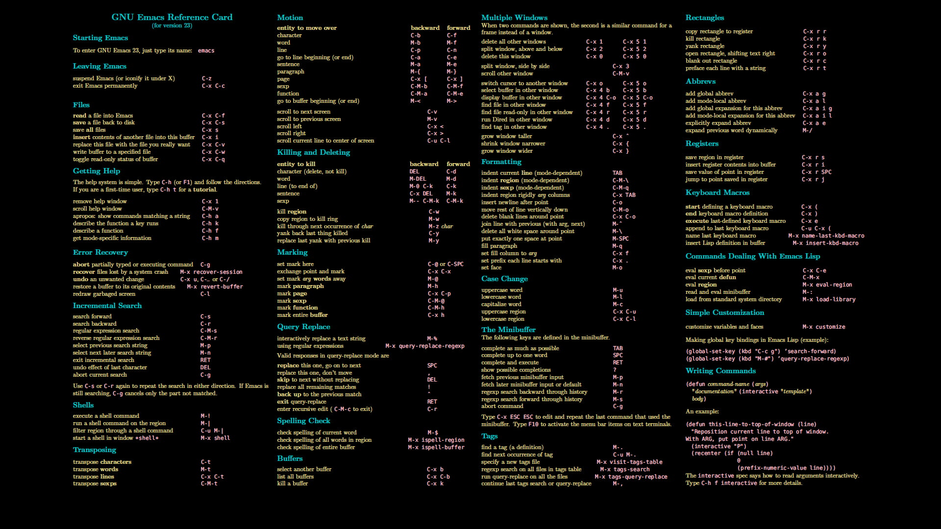 Linux, programming, Unix, code, emacs