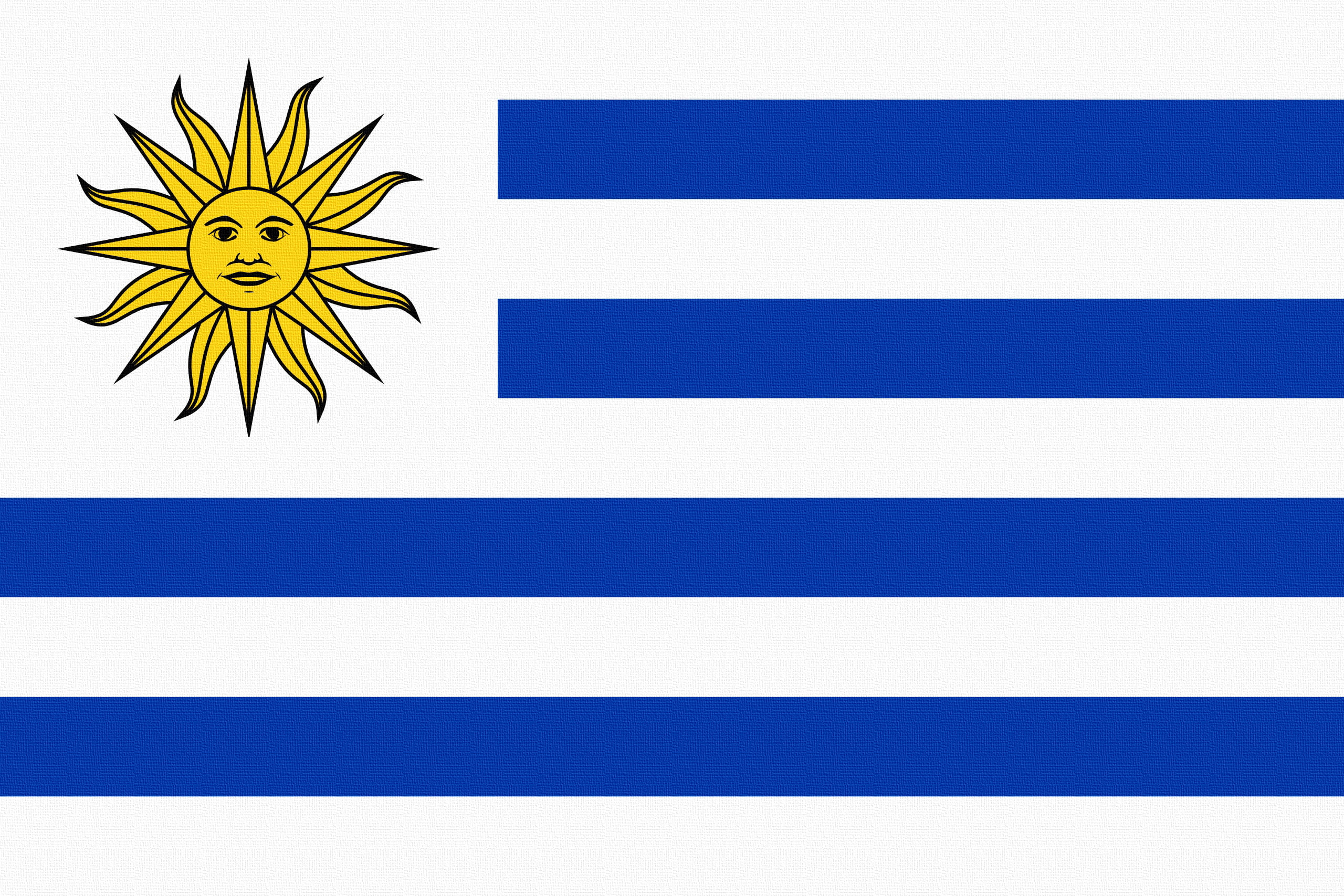 The sun, Flag, Photoshop, Uruguay
