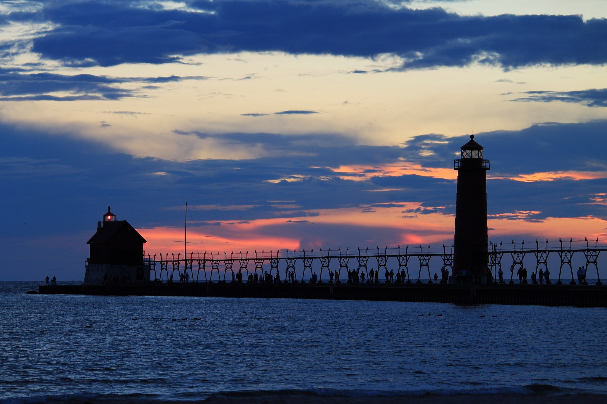 lighthouse, sky, built structure, cloud - sky, architecture