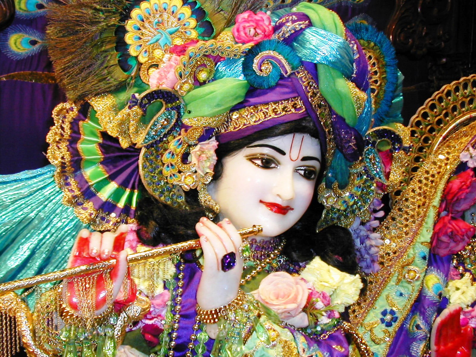Lord Krishna Beautiful Costume, assorted-color Hindu god illustration